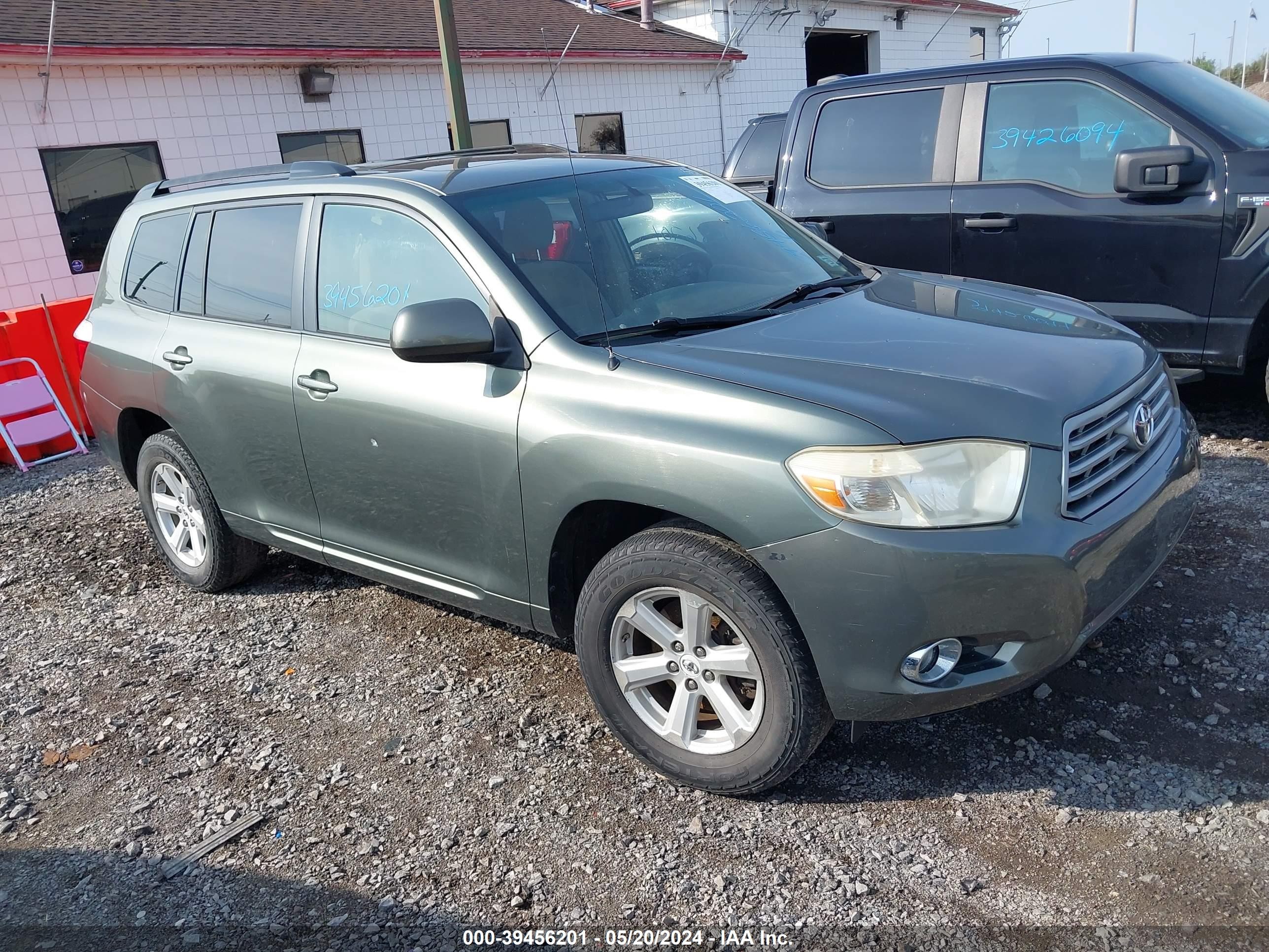 TOYOTA HIGHLANDER 2009 jtees41a592142792