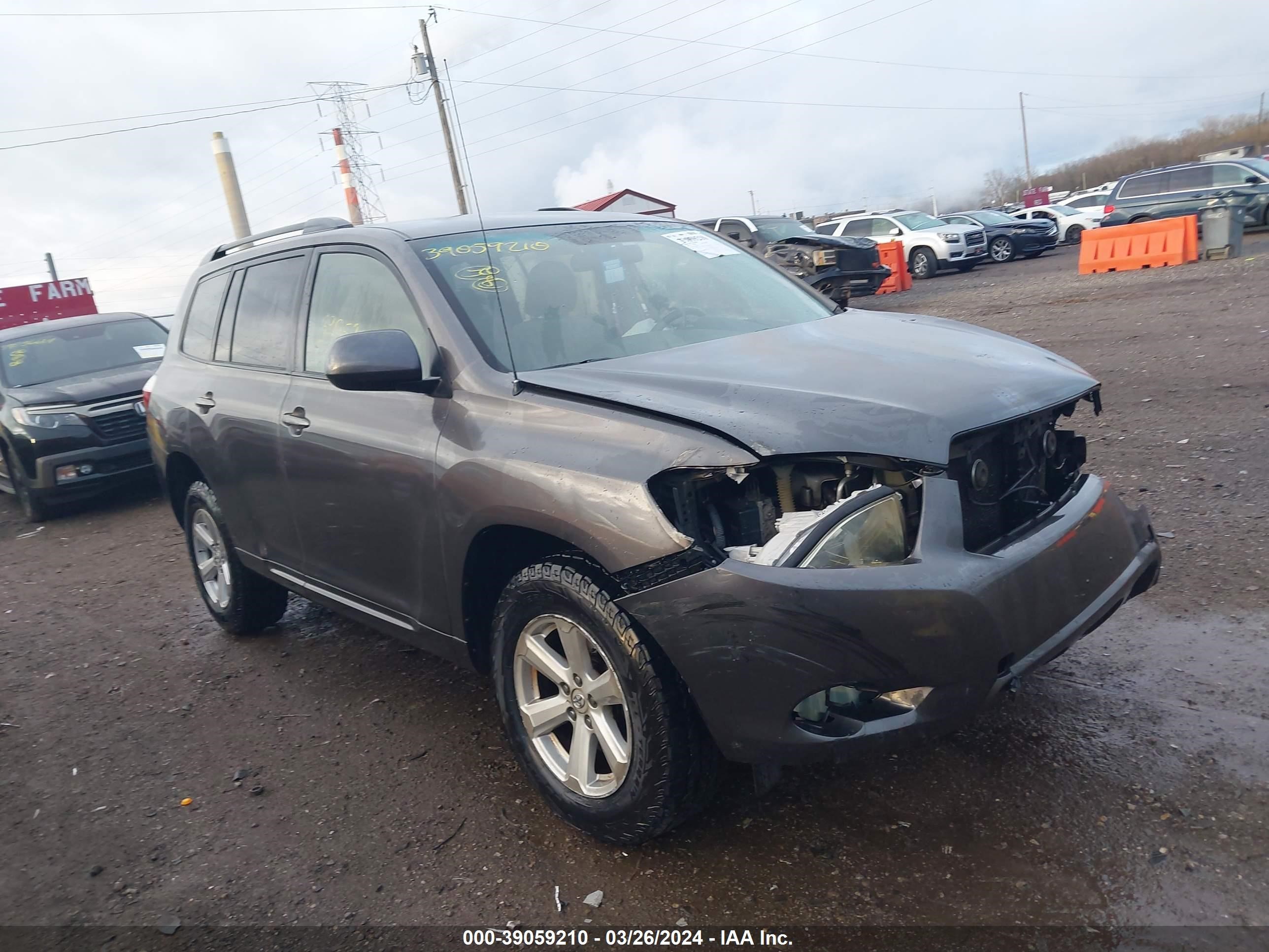 TOYOTA HIGHLANDER 2008 jtees41a682049858