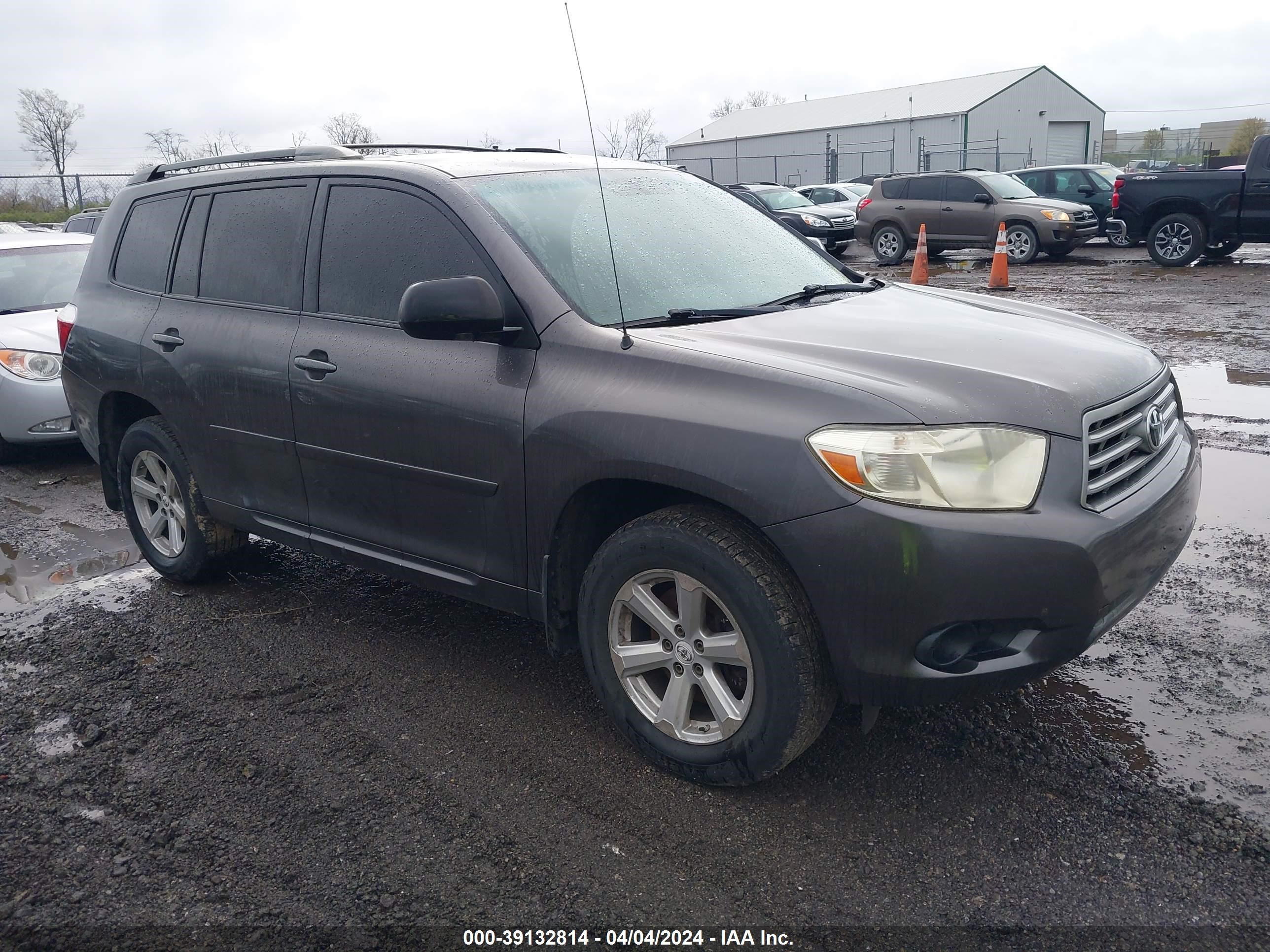 TOYOTA HIGHLANDER 2008 jtees41a882093232