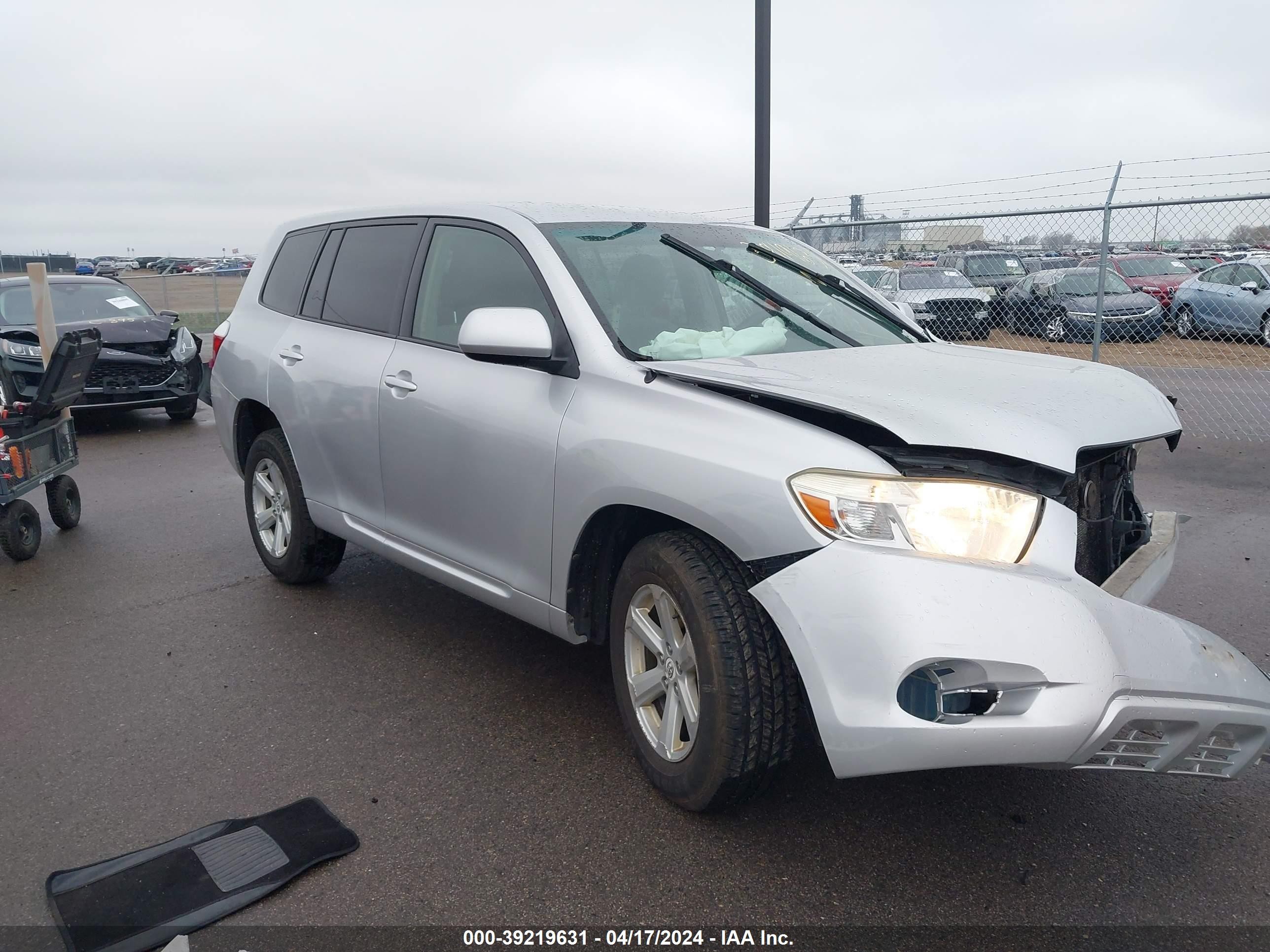 TOYOTA HIGHLANDER 2008 jtees41a982035582