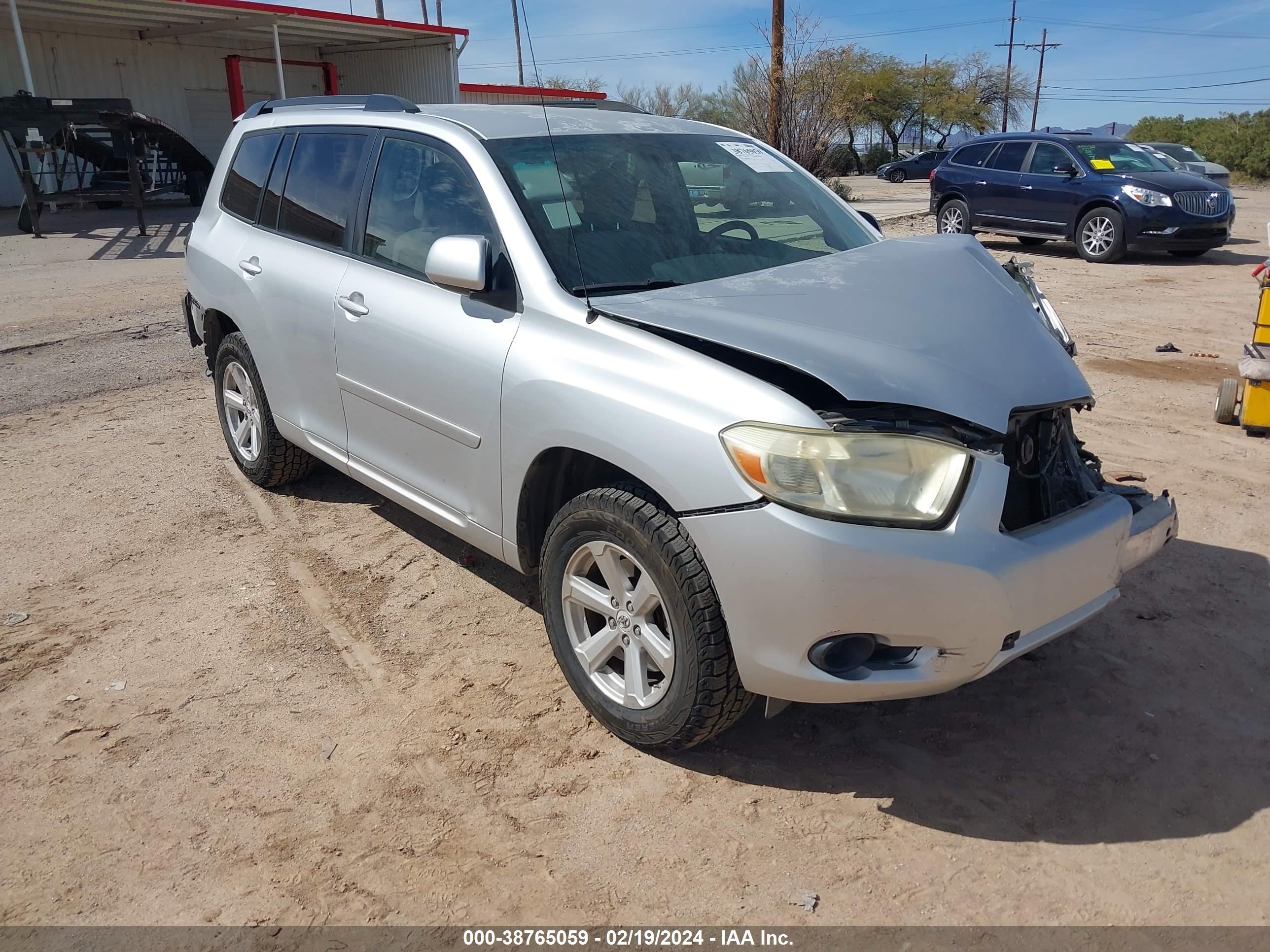 TOYOTA HIGHLANDER 2008 jtees41a982065567