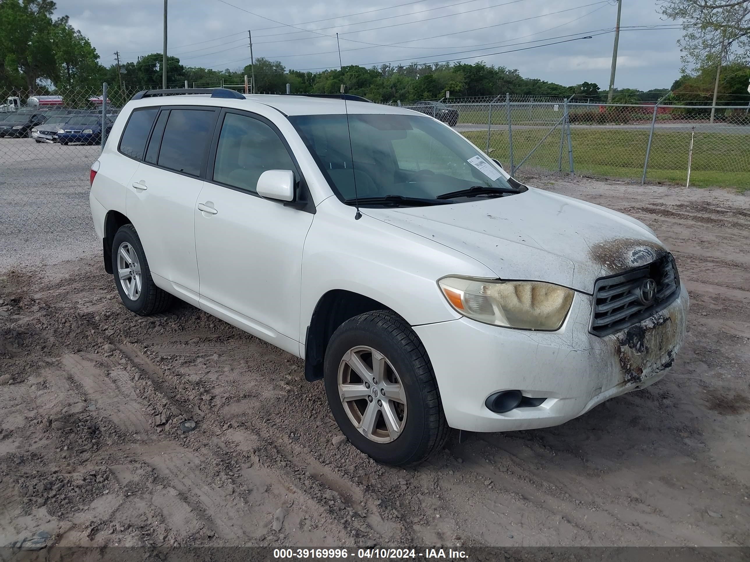 TOYOTA HIGHLANDER 2009 jtees41ax92121291