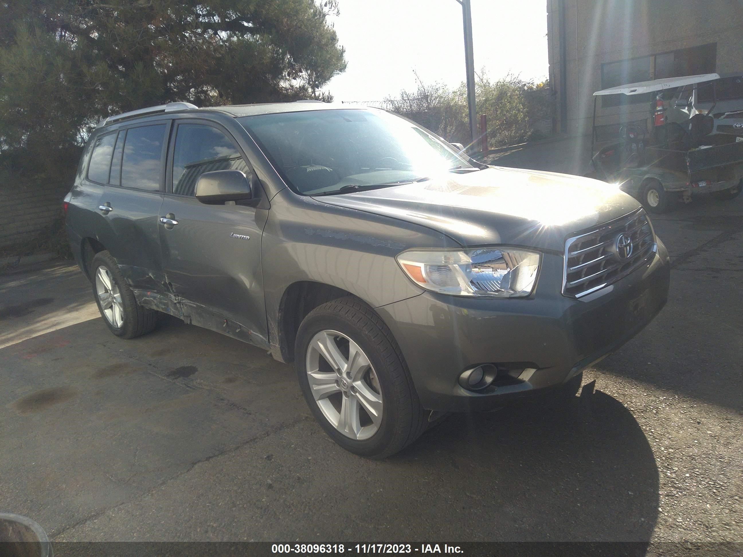 TOYOTA HIGHLANDER 2008 jtees42a182019987