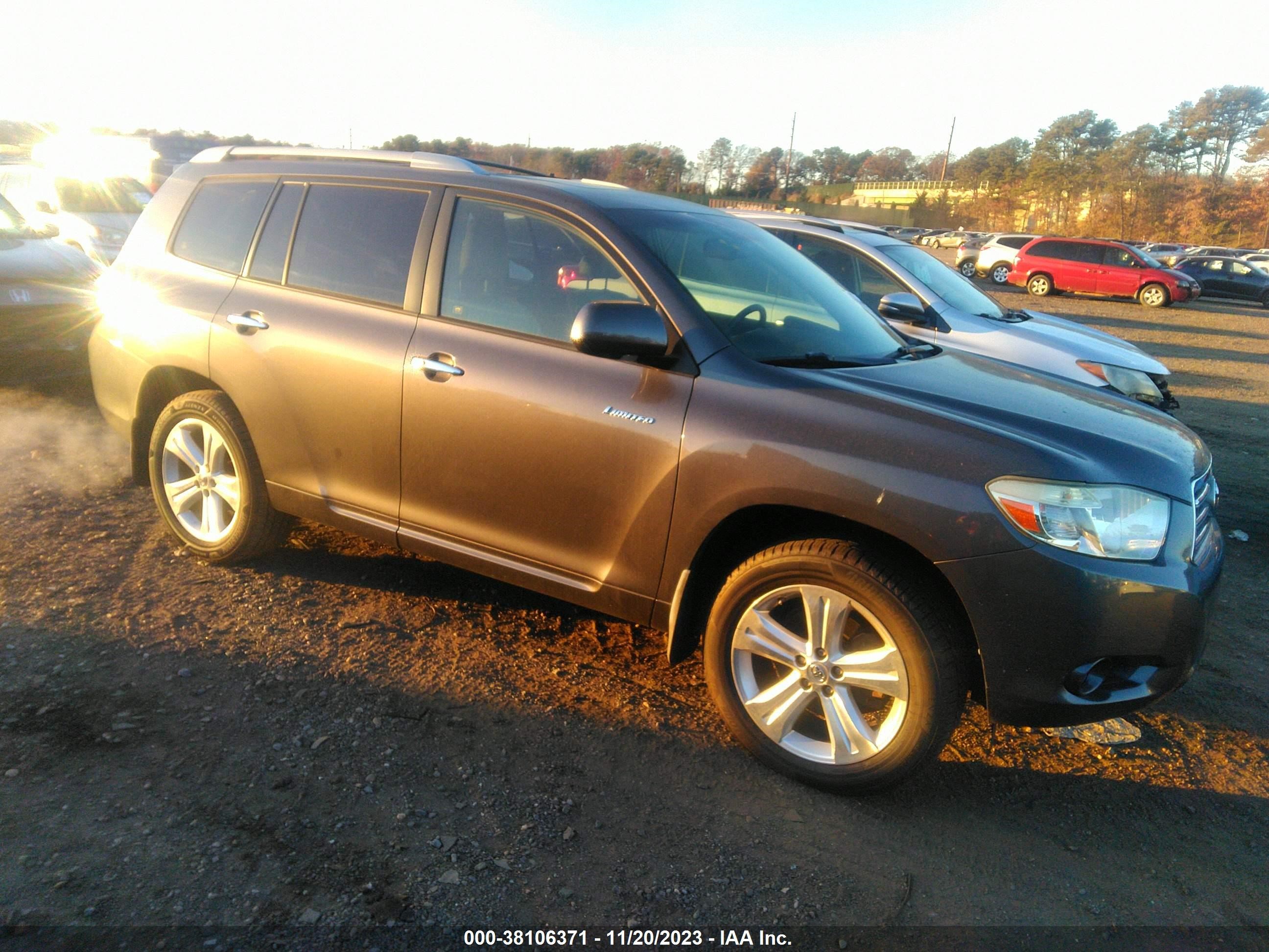 TOYOTA HIGHLANDER 2008 jtees42a182022890