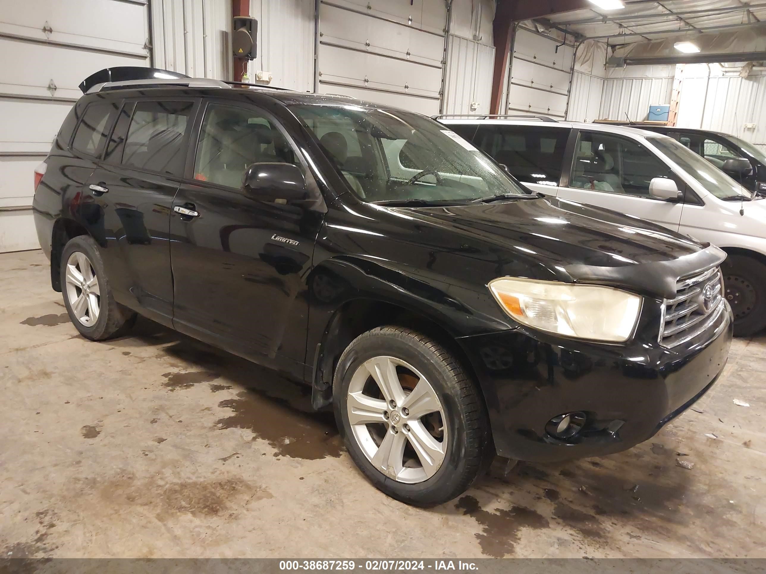 TOYOTA HIGHLANDER 2008 jtees42a182047398