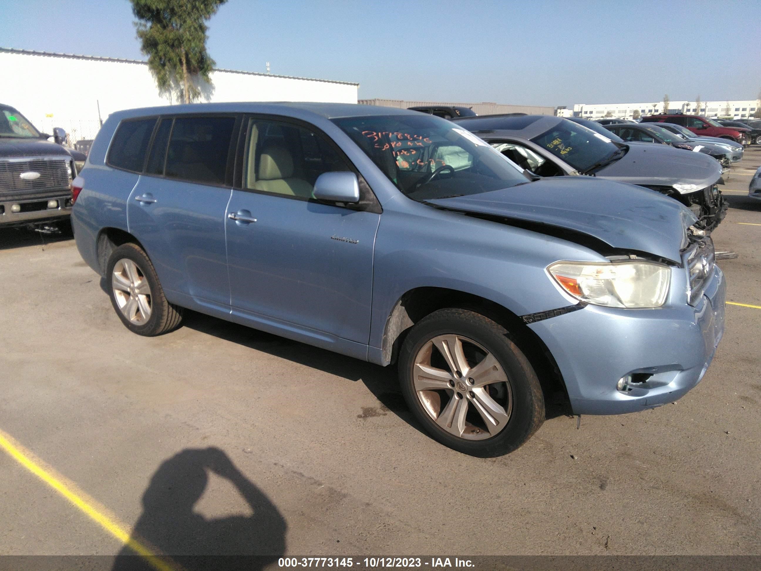 TOYOTA HIGHLANDER 2008 jtees42a382086557