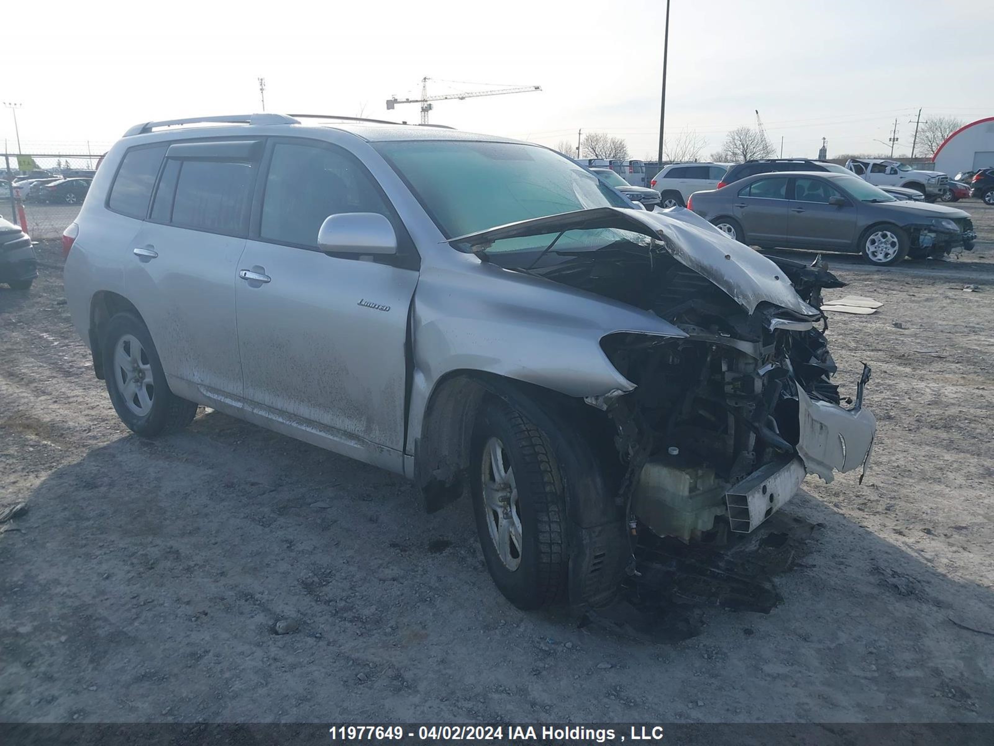 TOYOTA HIGHLANDER 2008 jtees42a382098434