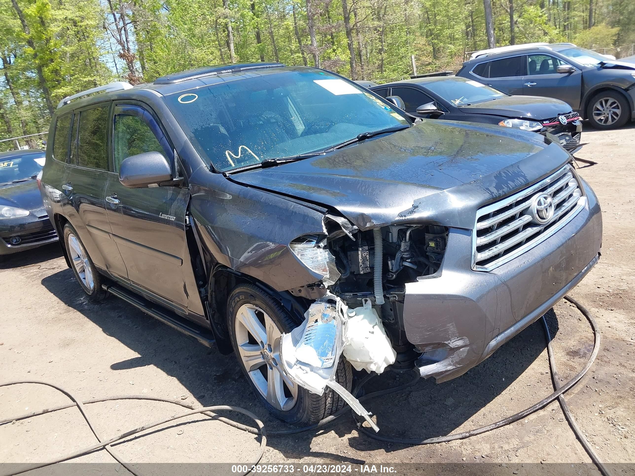 TOYOTA HIGHLANDER 2008 jtees42a482084302