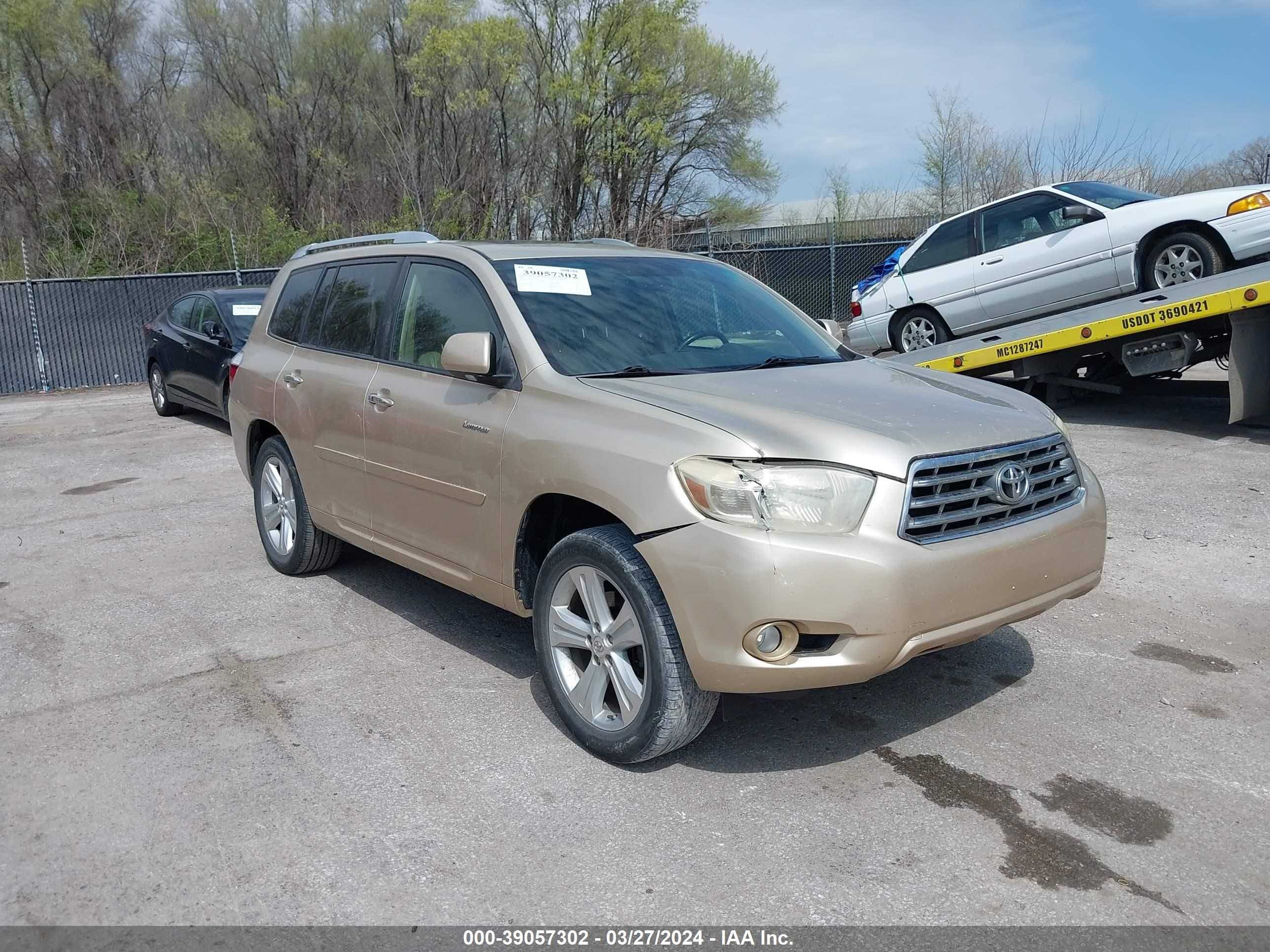 TOYOTA HIGHLANDER 2009 jtees42a492131524