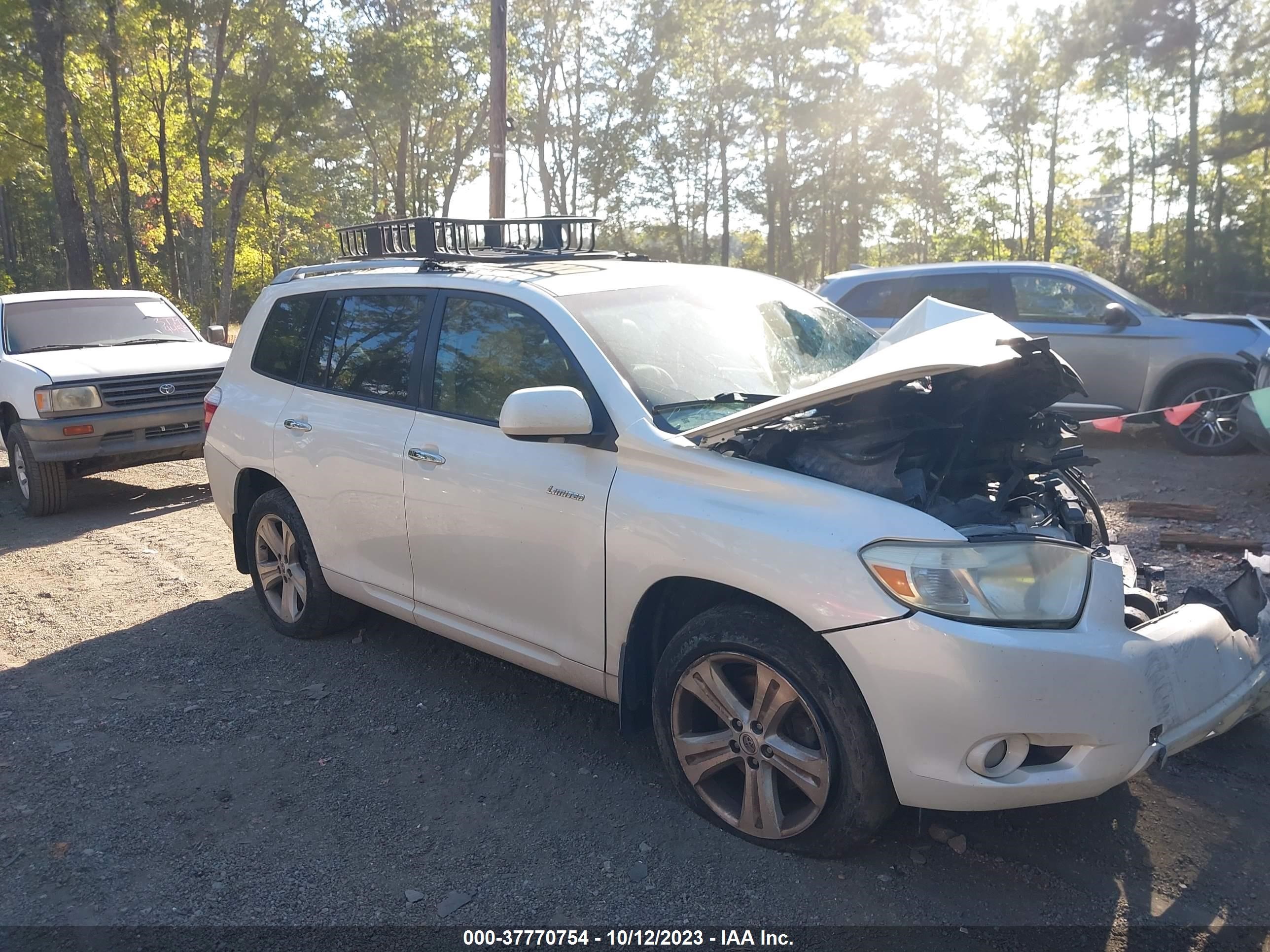 TOYOTA HIGHLANDER 2008 jtees42a682031312