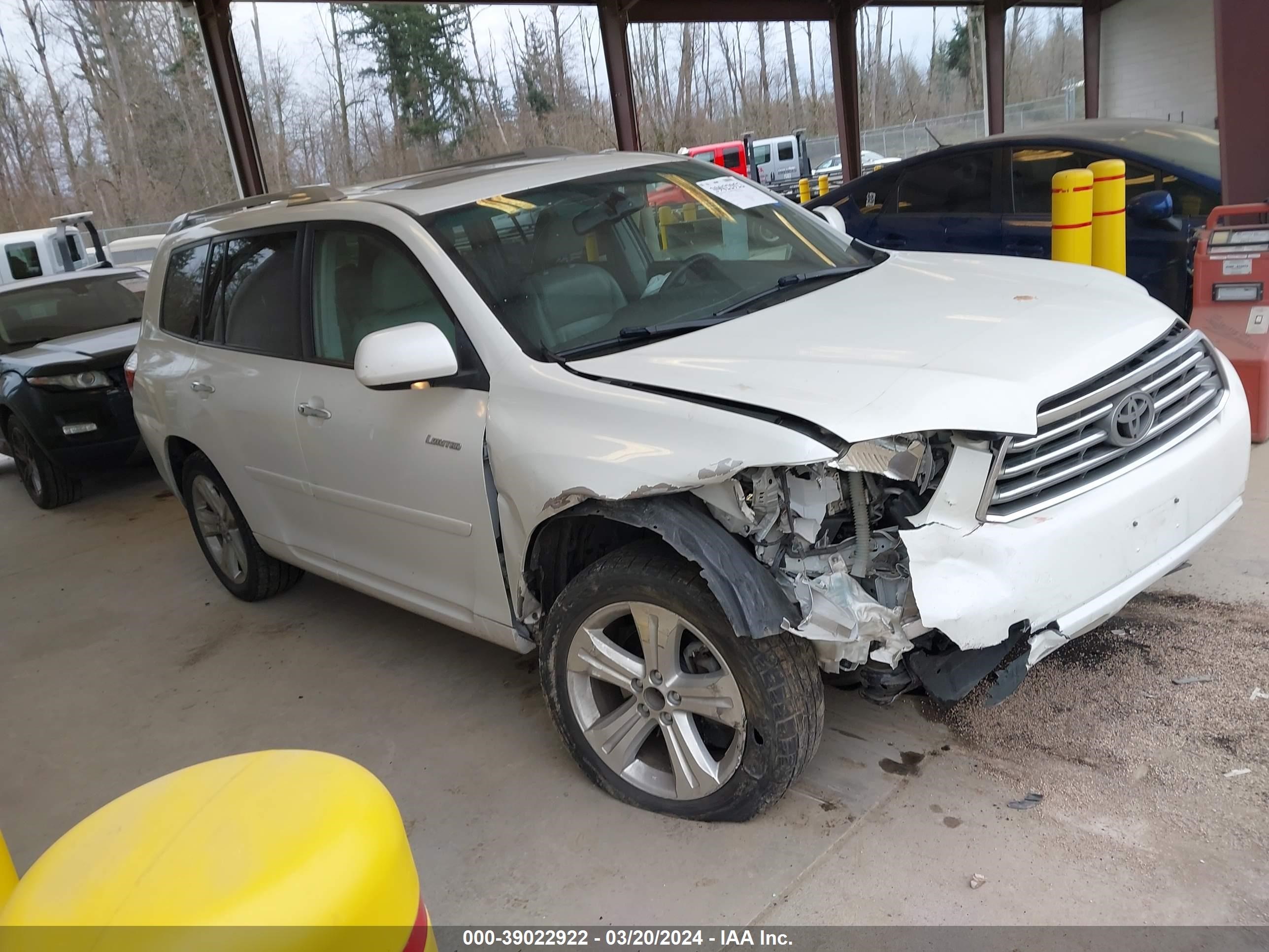 TOYOTA HIGHLANDER 2009 jtees42a692112540