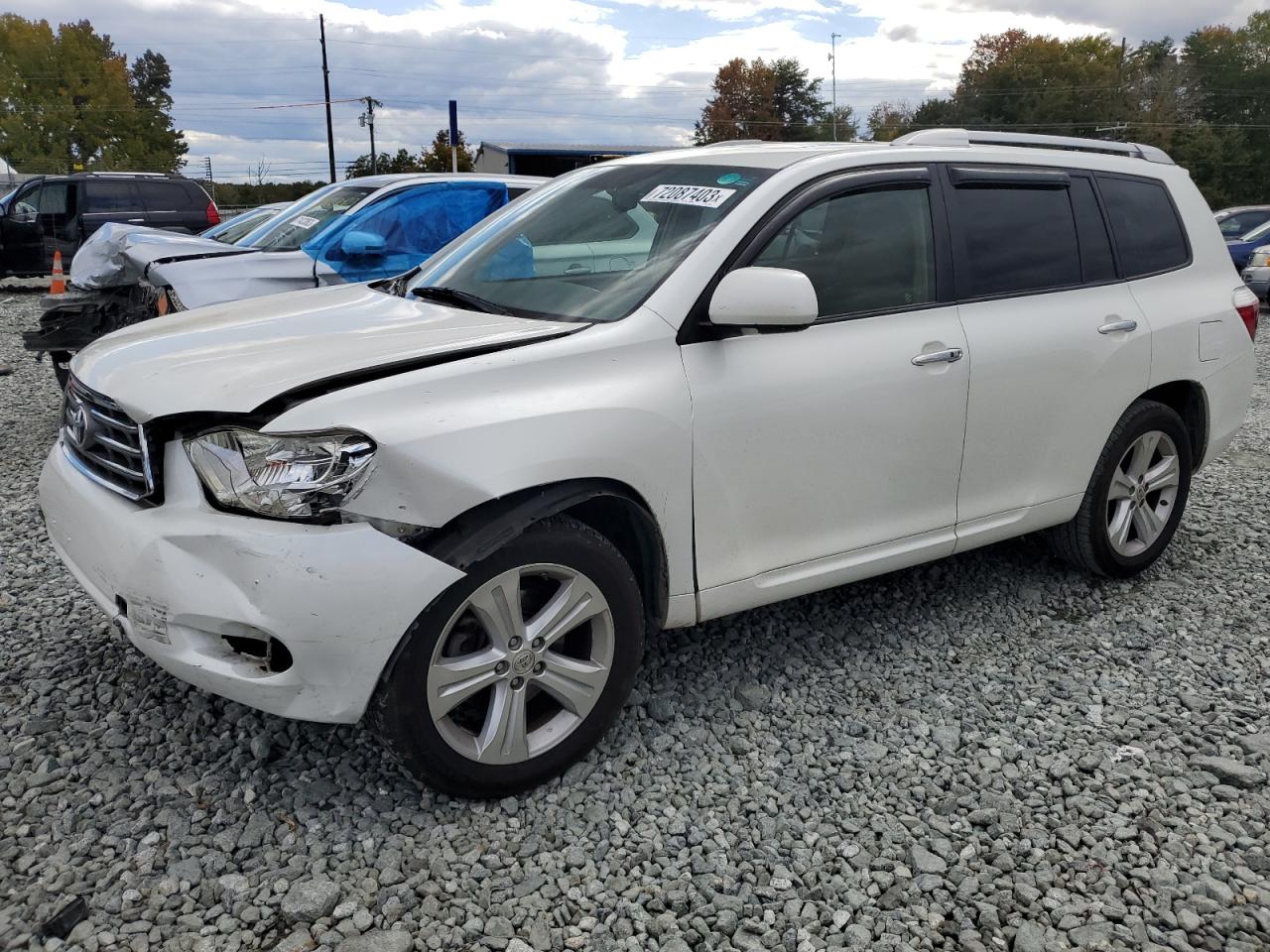 TOYOTA HIGHLANDER 2008 jtees42a782107930