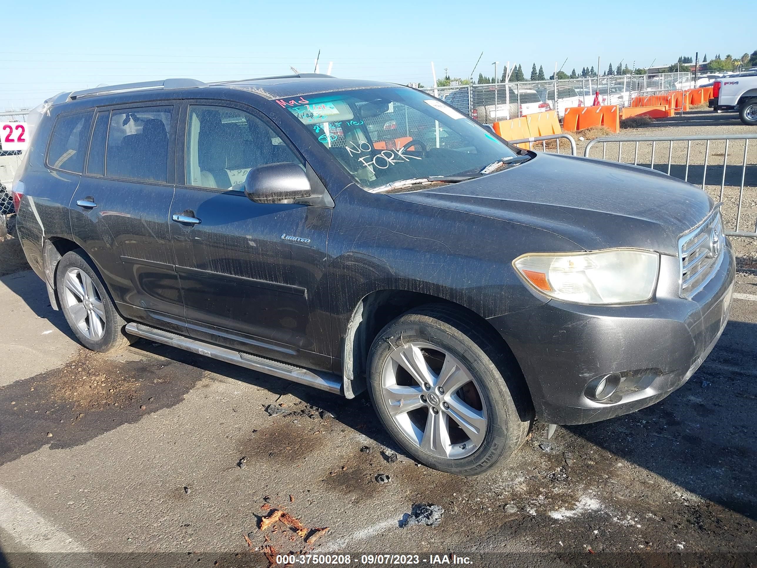 TOYOTA HIGHLANDER 2008 jtees42a882108195