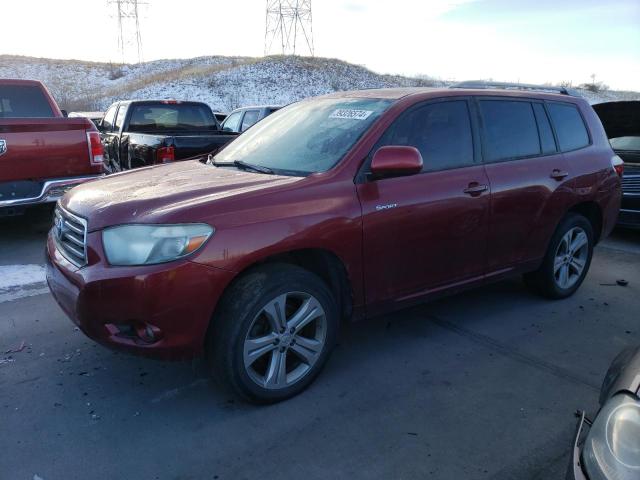 TOYOTA HIGHLANDER 2008 jtees43a082108741