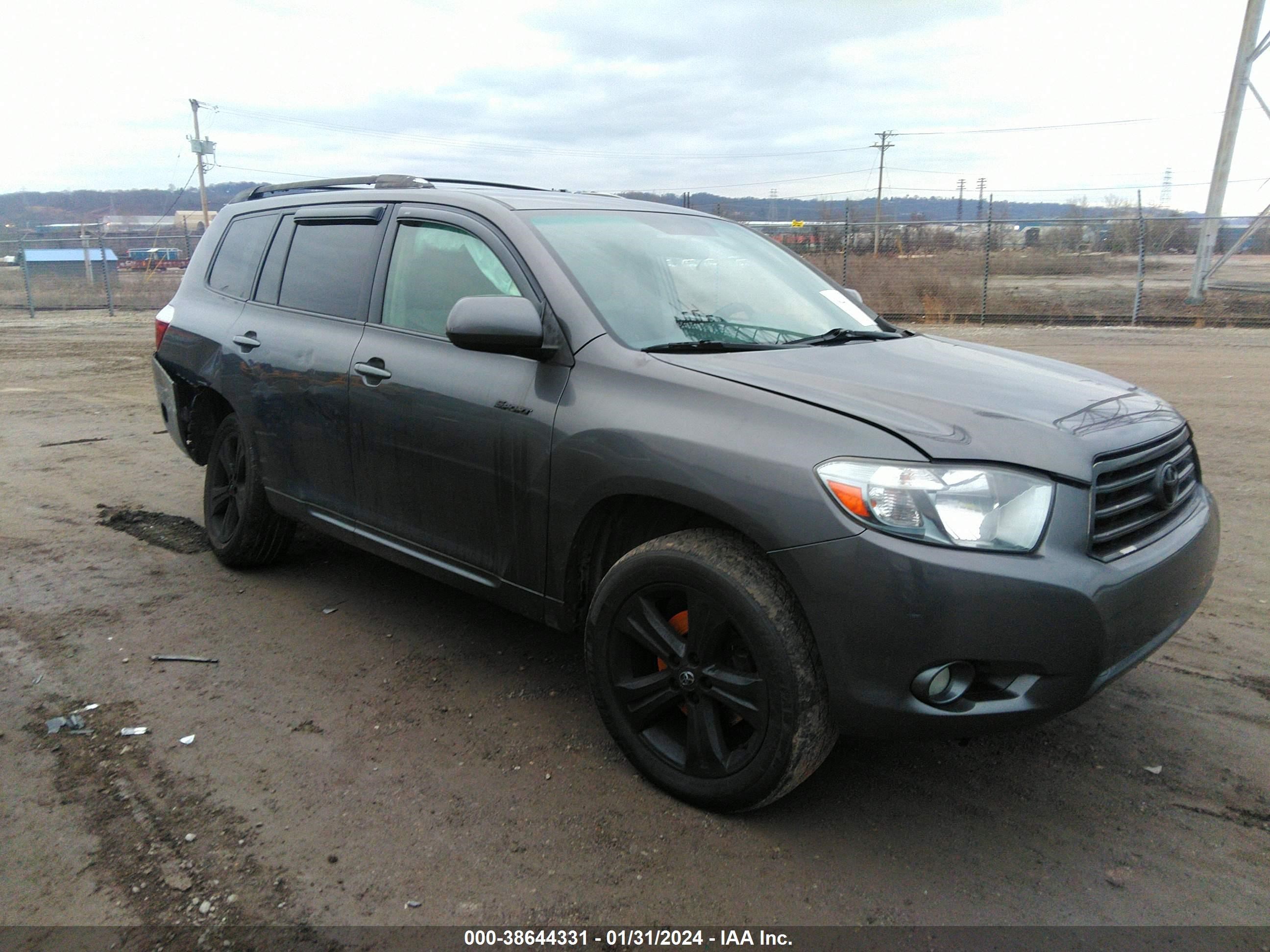 TOYOTA HIGHLANDER 2009 jtees43a292131097