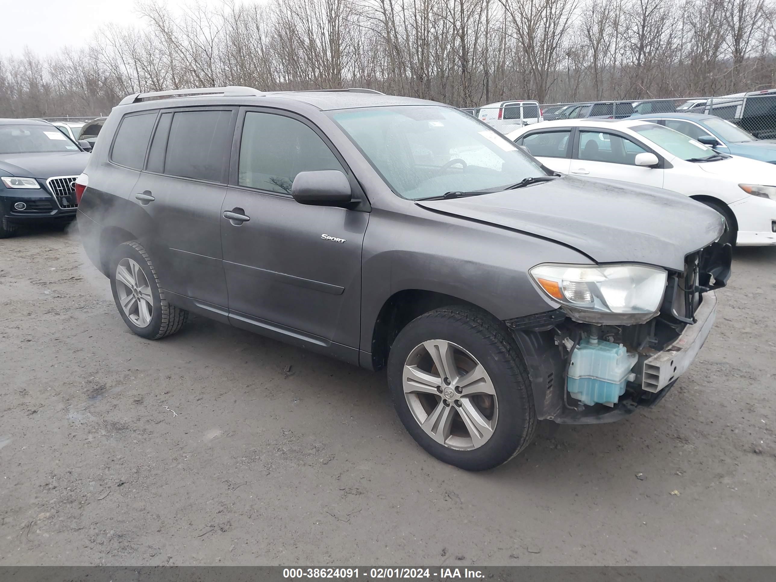 TOYOTA HIGHLANDER 2009 jtees43a292150653