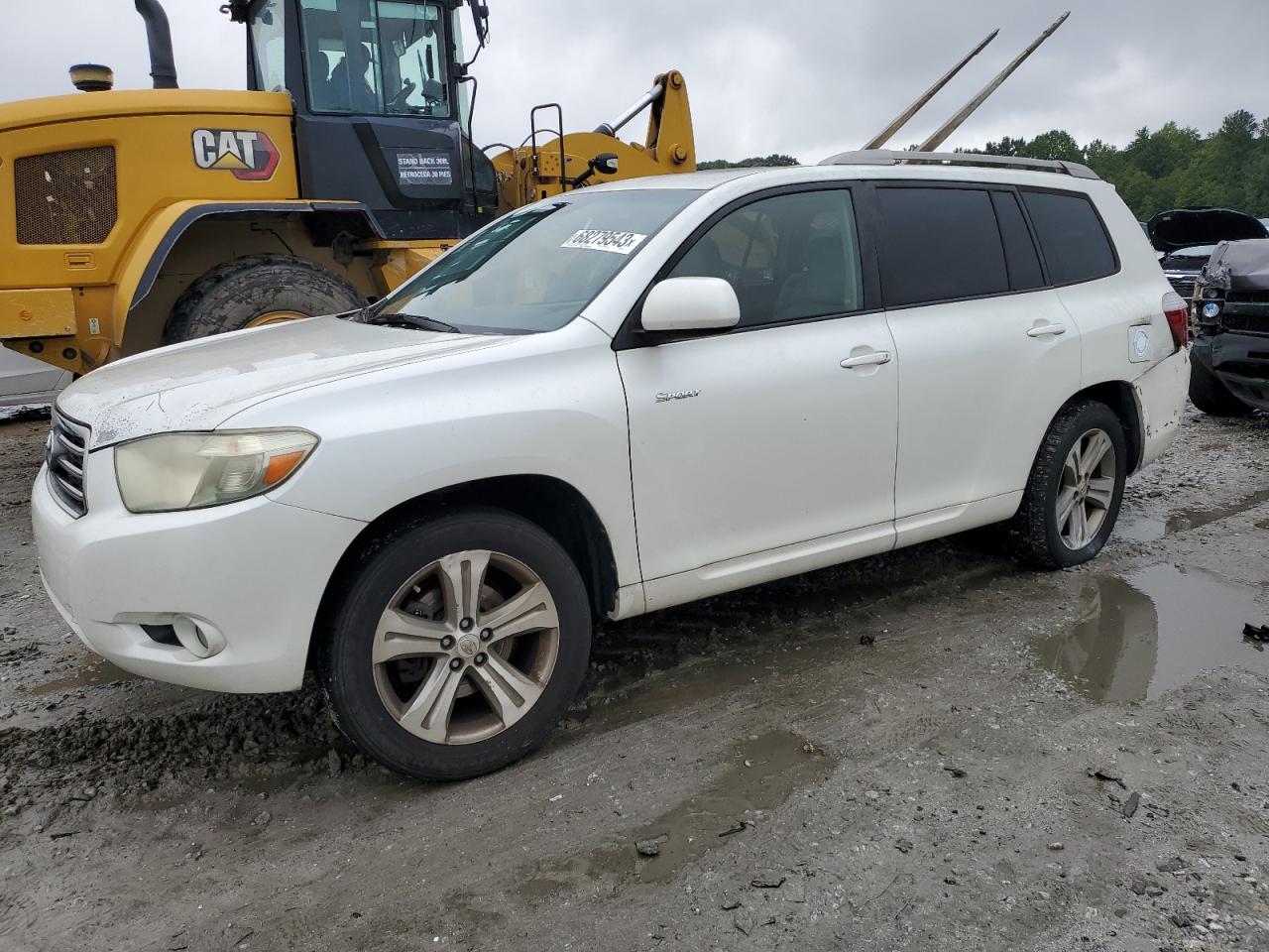 TOYOTA HIGHLANDER 2008 jtees43a382087917