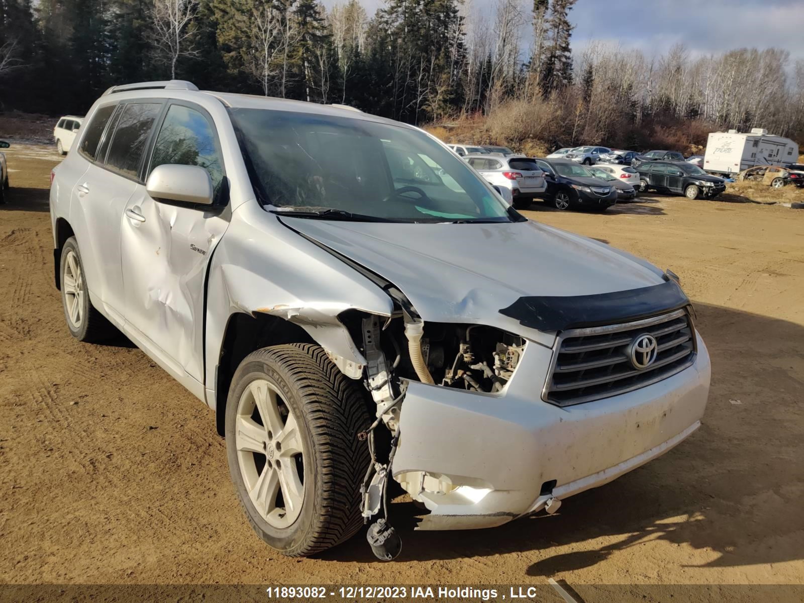 TOYOTA HIGHLANDER 2008 jtees43a582025399