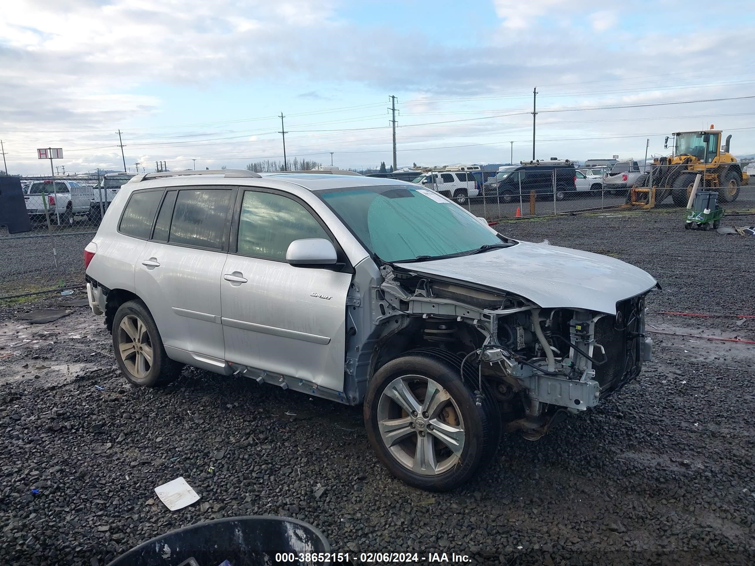 TOYOTA HIGHLANDER 2009 jtees43a592133586