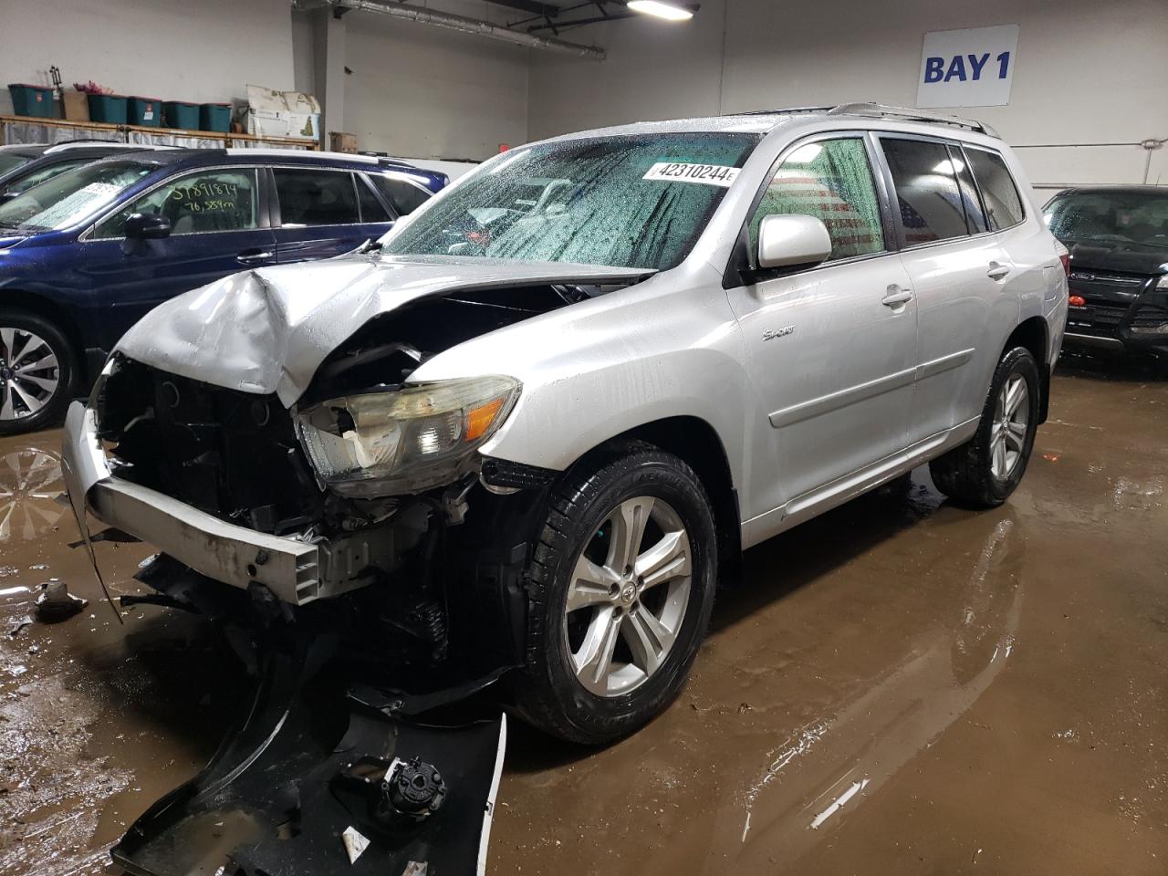 TOYOTA HIGHLANDER 2009 jtees43a692115601