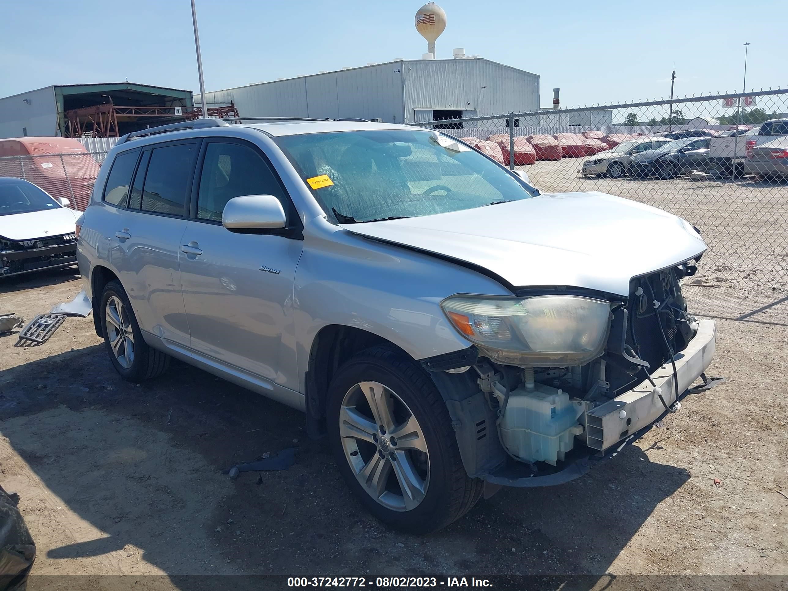 TOYOTA HIGHLANDER 2009 jtees43a792136845