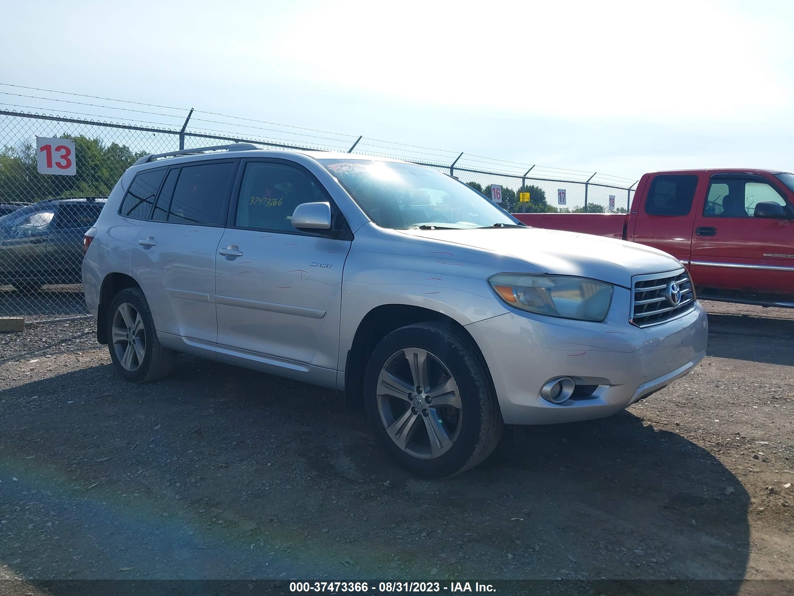 TOYOTA HIGHLANDER 2009 jtees43ax92118162