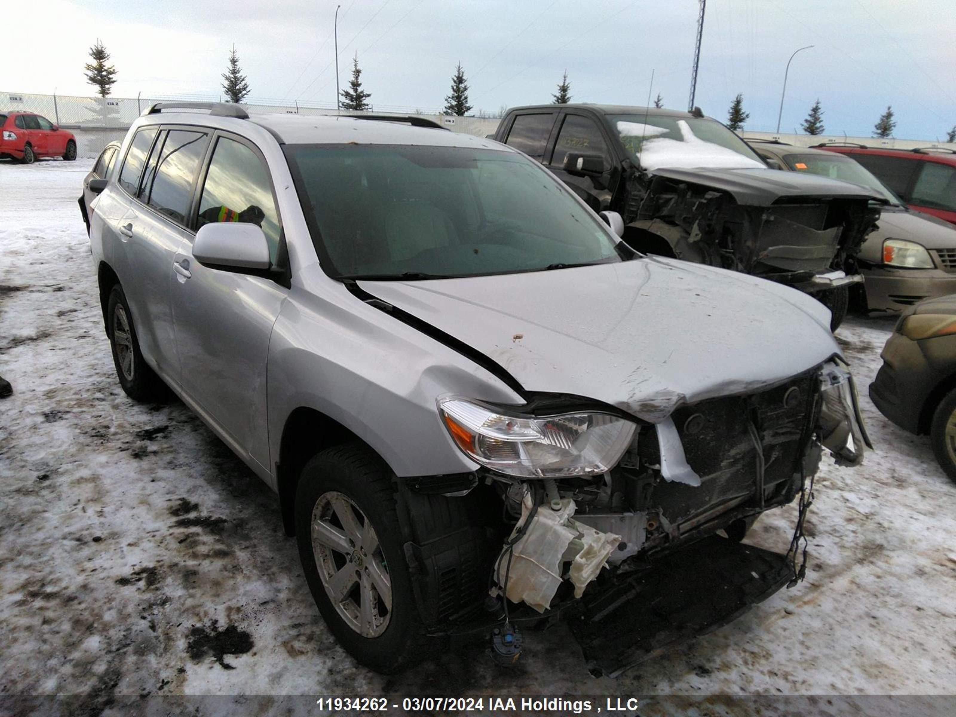 TOYOTA HIGHLANDER 2008 jtees44a082094578