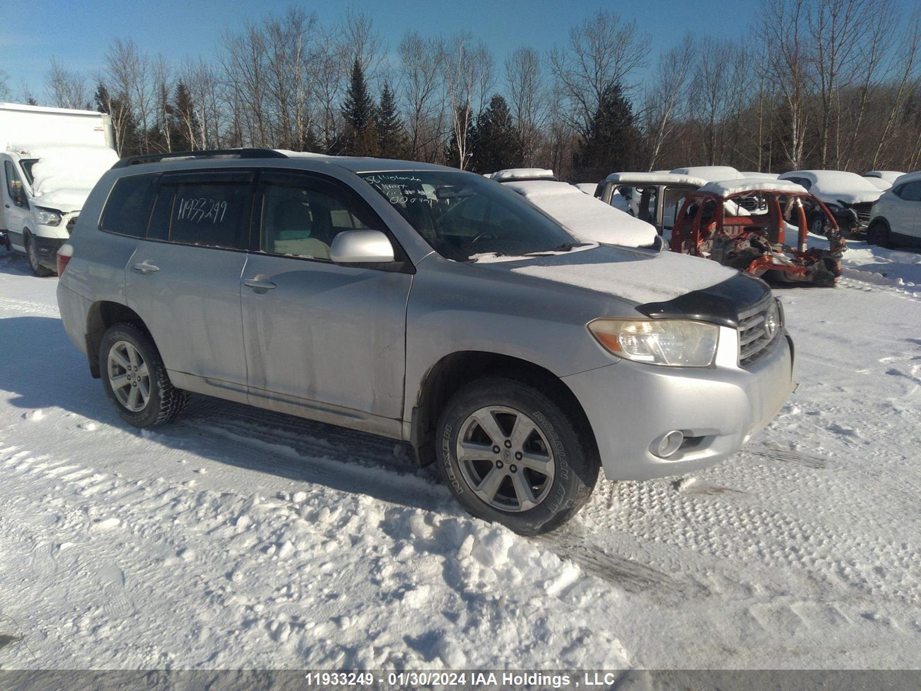 TOYOTA HIGHLANDER 2008 jtees44a282000491