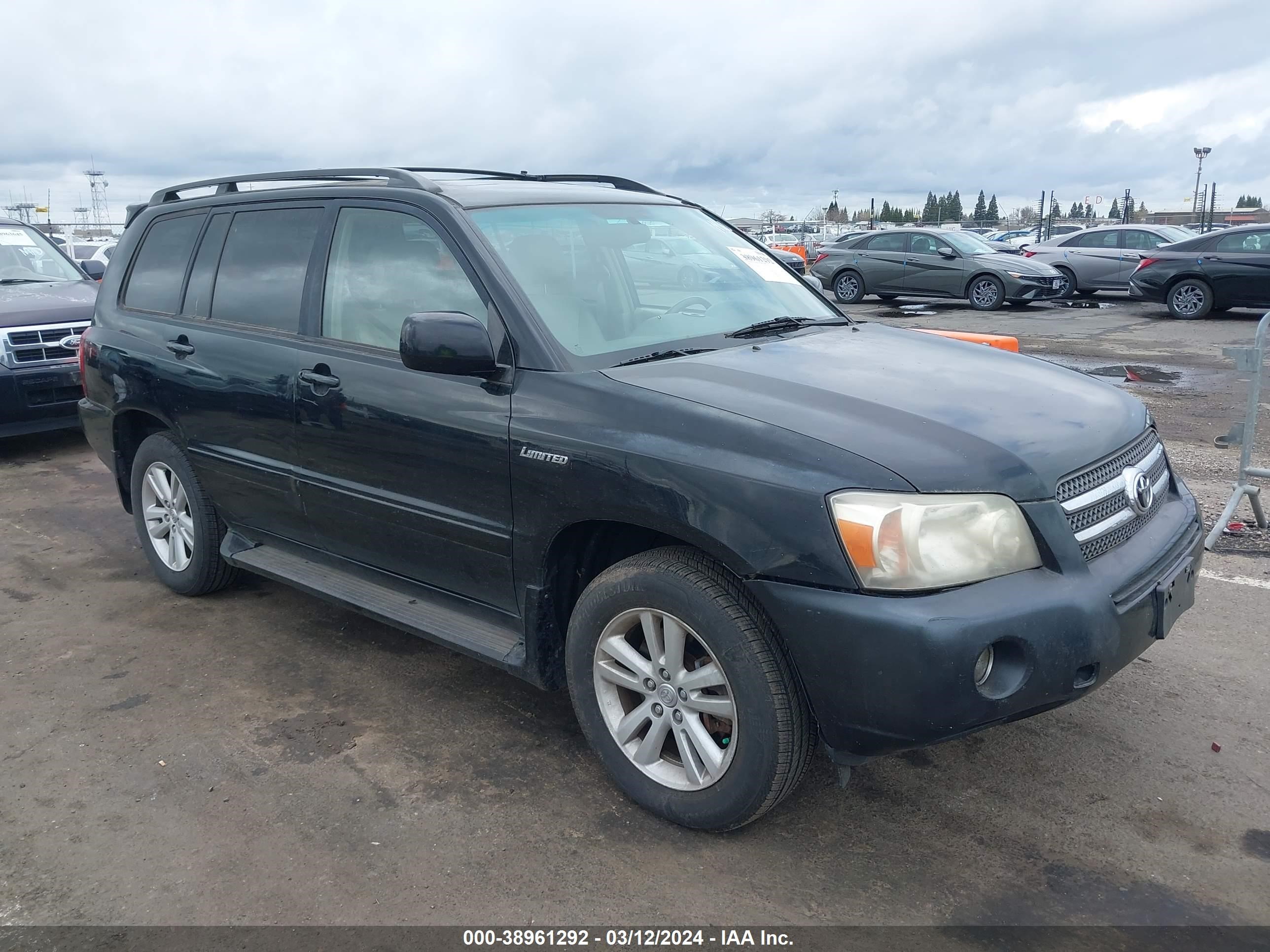 TOYOTA HIGHLANDER 2006 jteew21a060004352