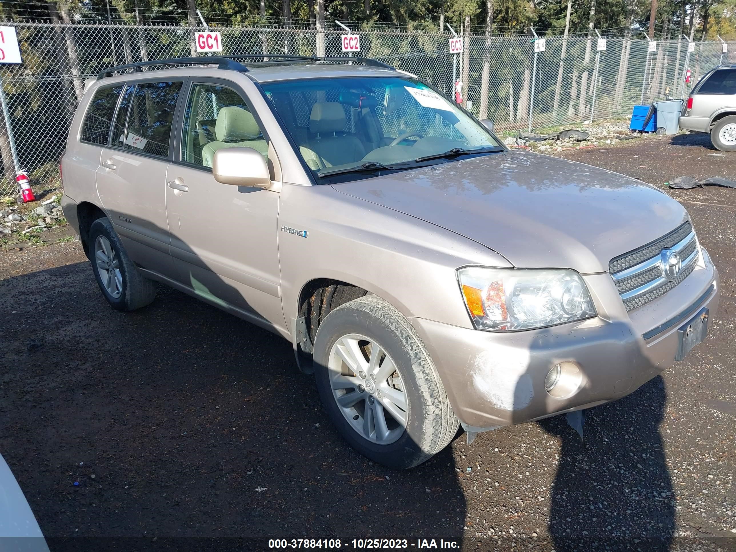 TOYOTA HIGHLANDER 2006 jteew21a060033348