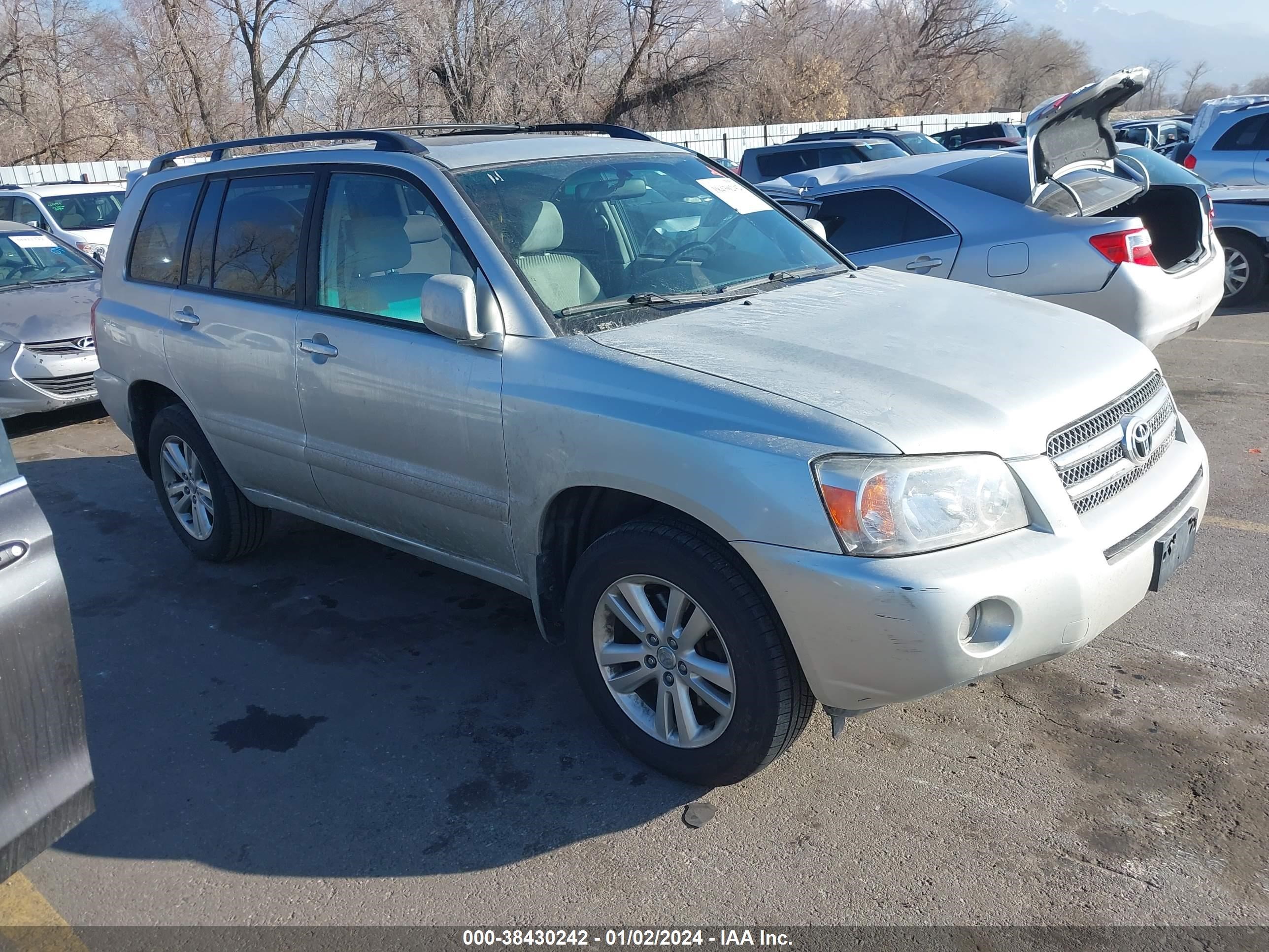 TOYOTA HIGHLANDER 2006 jteew21a160014243