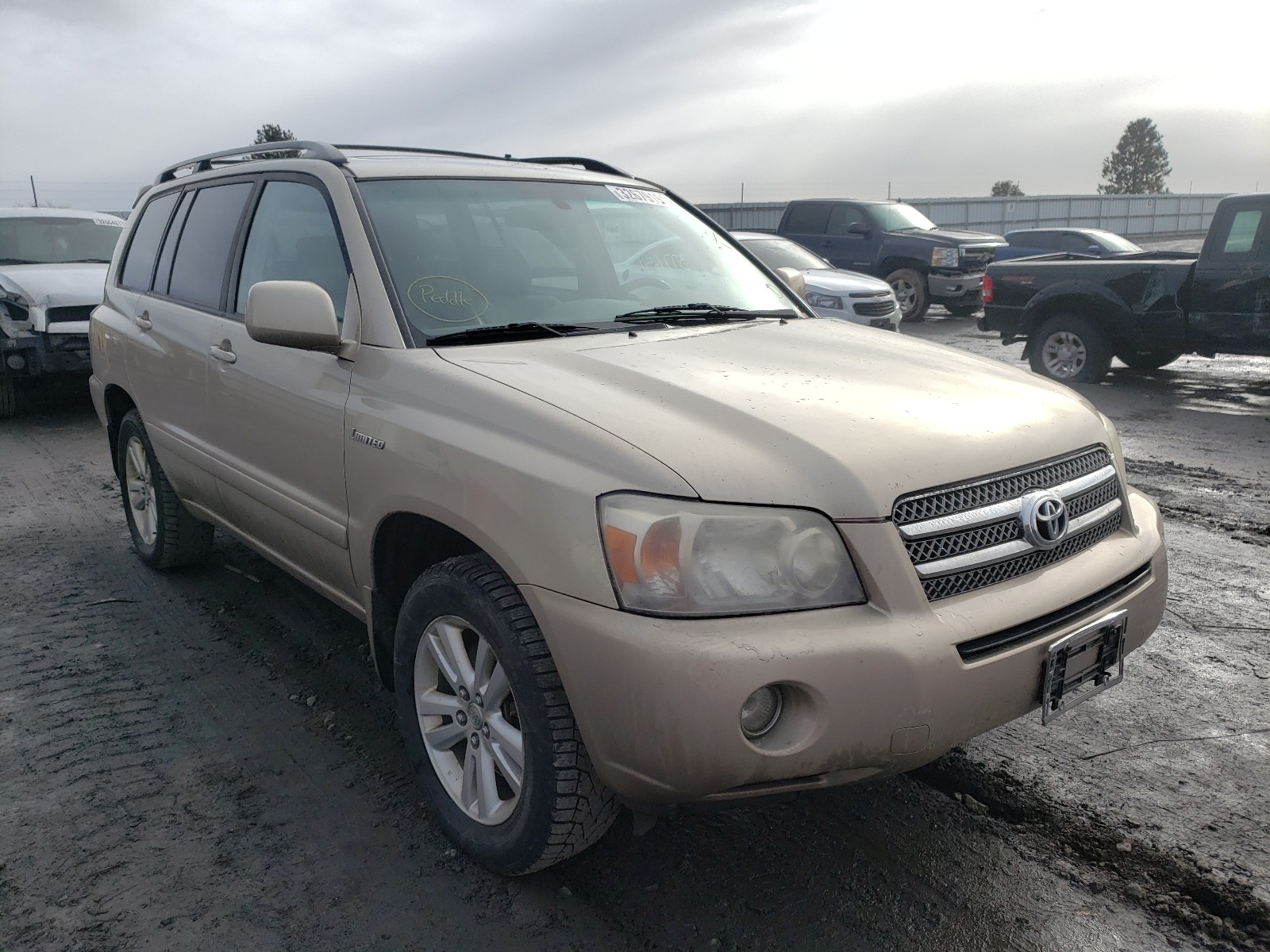 TOYOTA HIGHLANDER 2006 jteew21a160016106