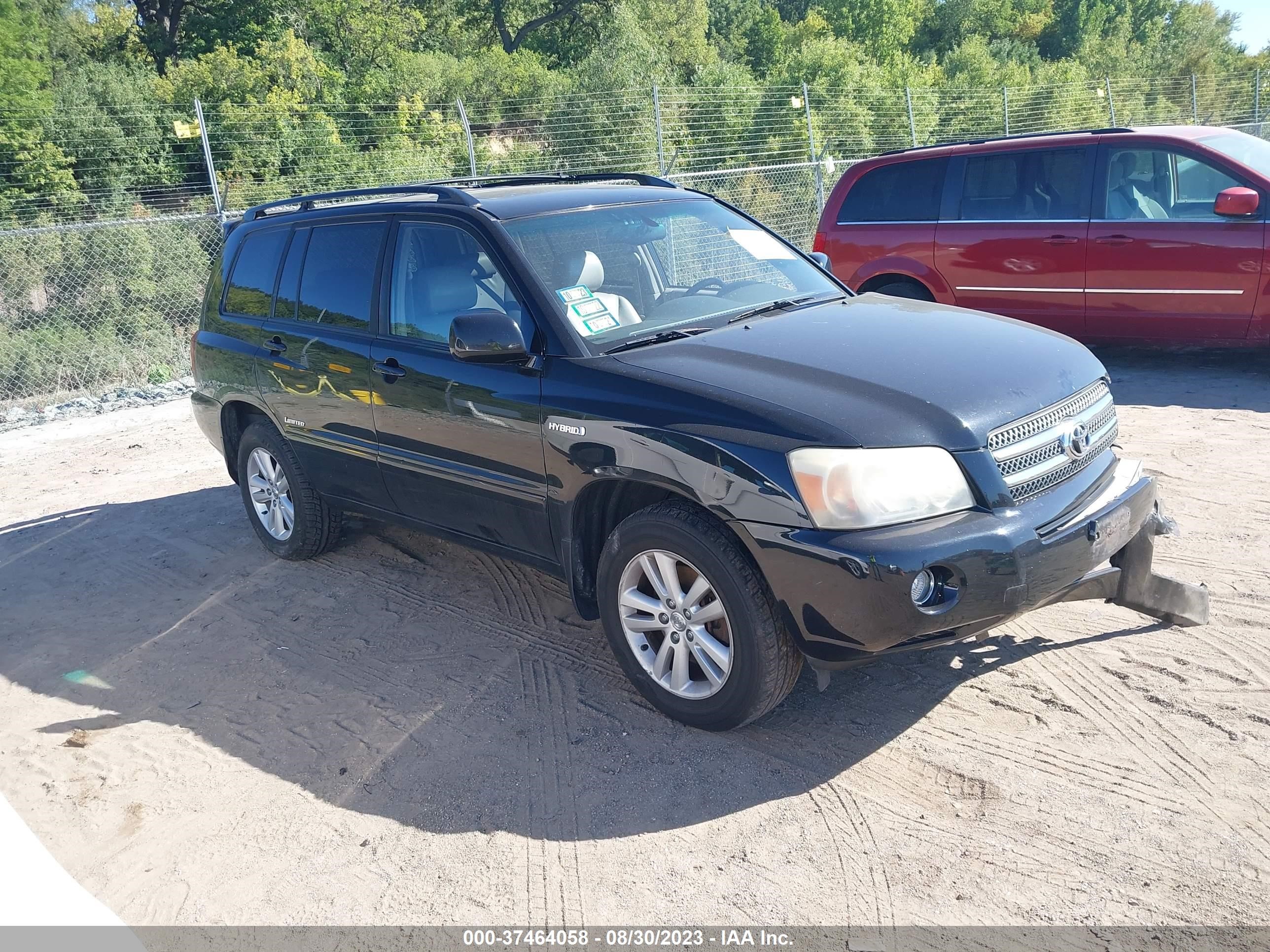 TOYOTA HIGHLANDER 2006 jteew21a160019930