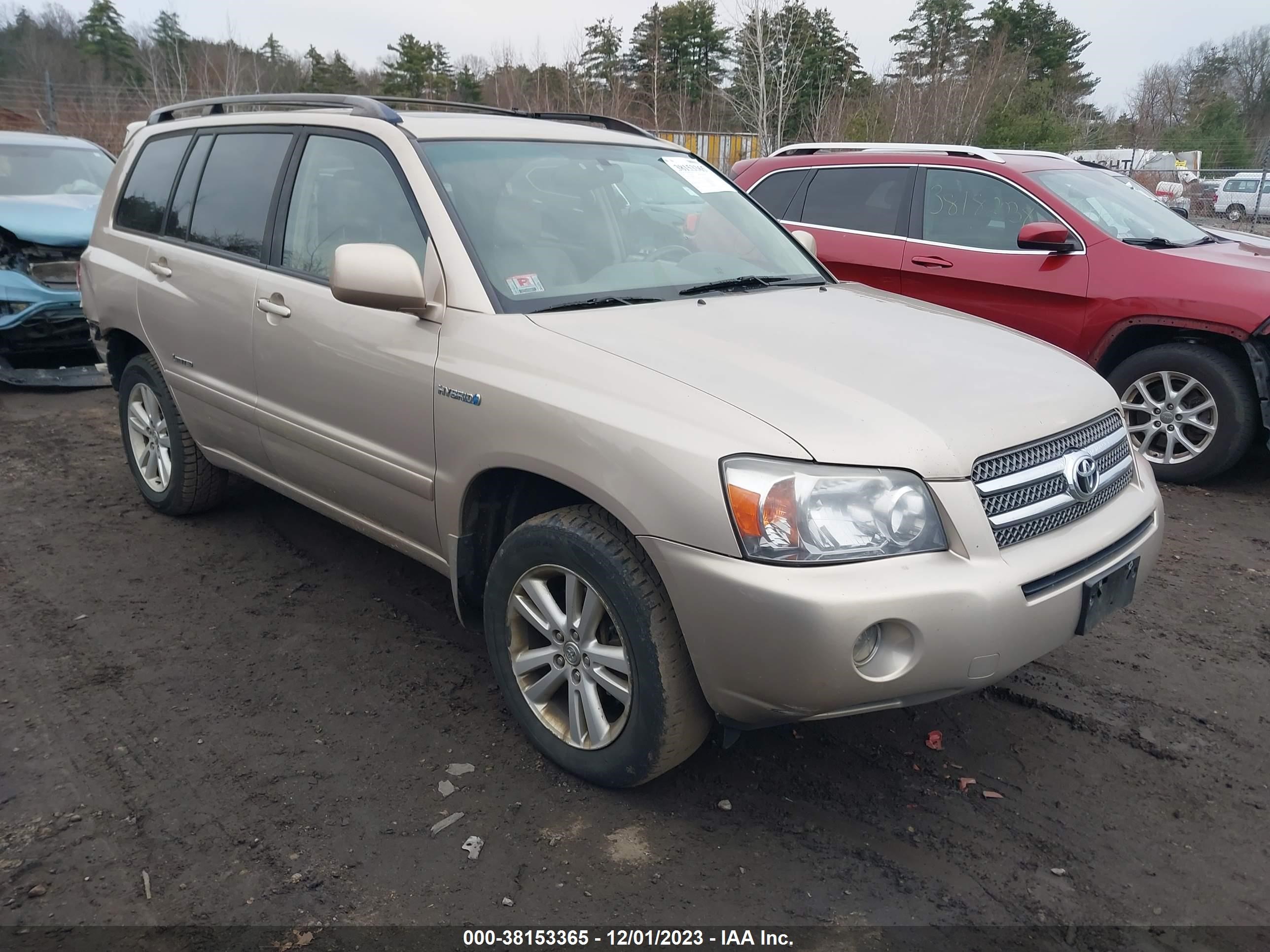 TOYOTA HIGHLANDER 2006 jteew21a160030913