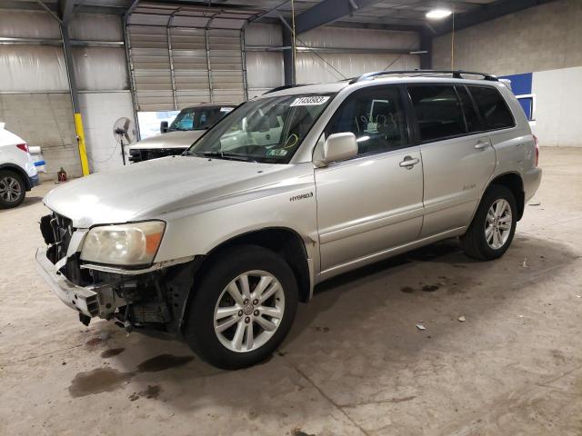 TOYOTA HIGHLANDER 2007 jteew21a170043887