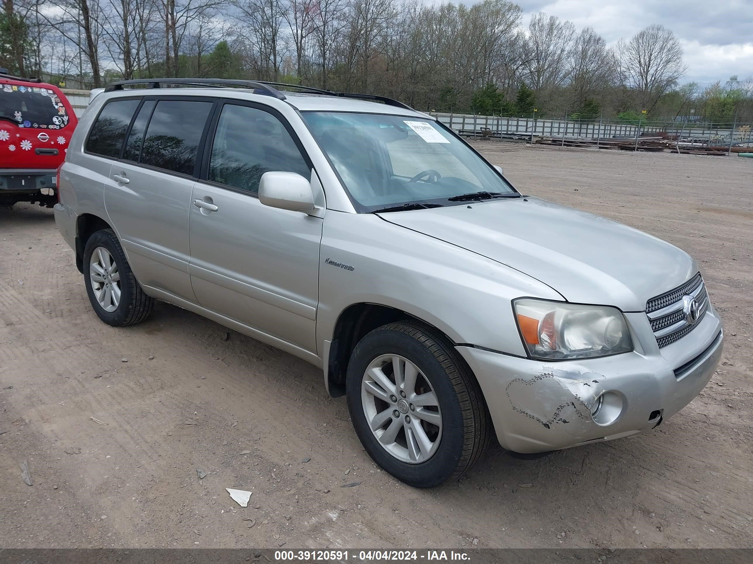 TOYOTA HIGHLANDER 2006 jteew21a260007012