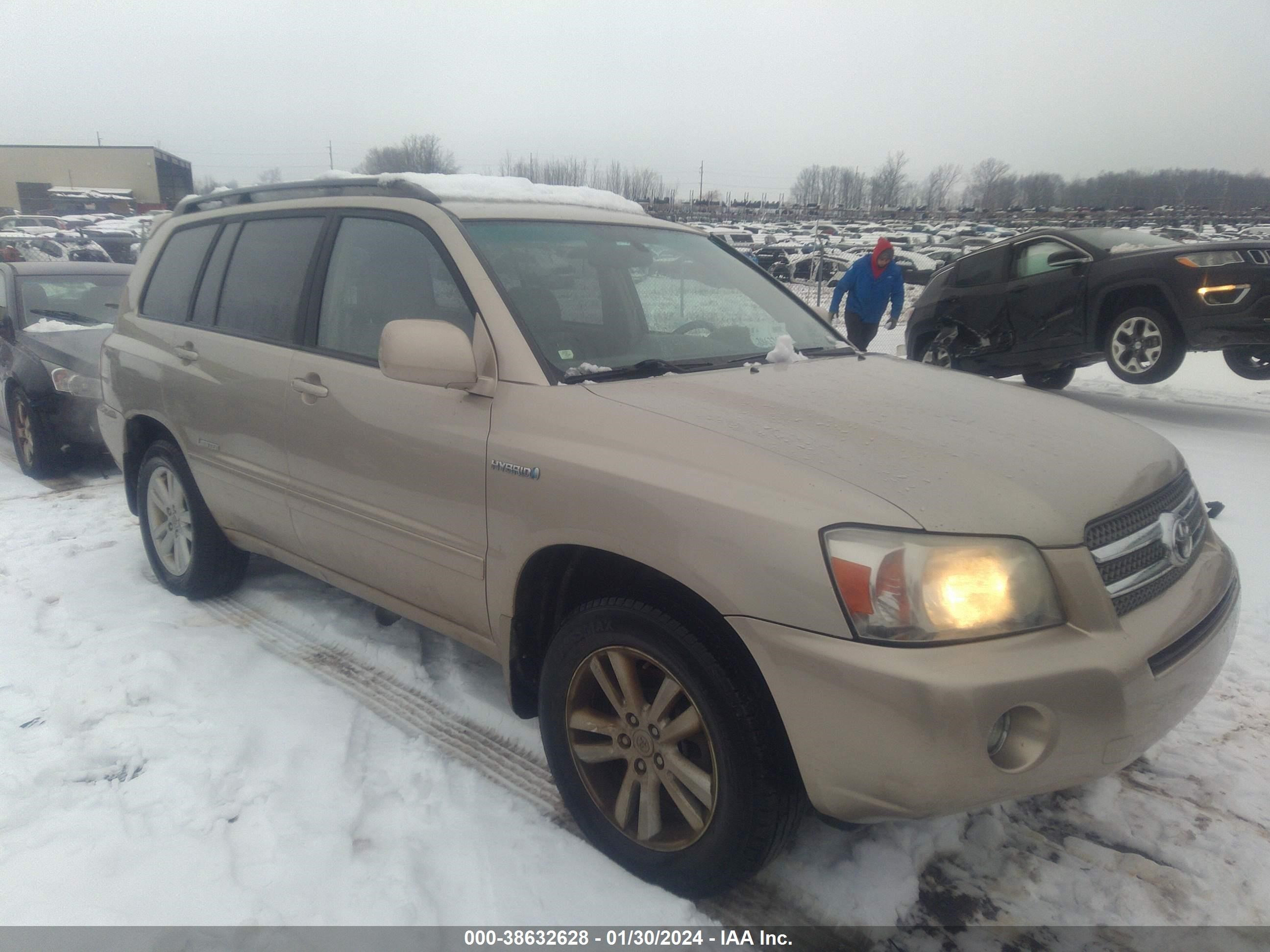 TOYOTA HIGHLANDER 2007 jteew21a270047642