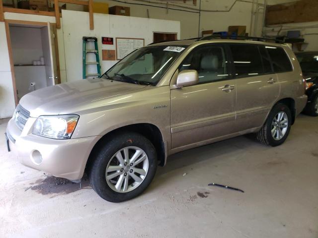 TOYOTA HIGHLANDER 2006 jteew21a360011828