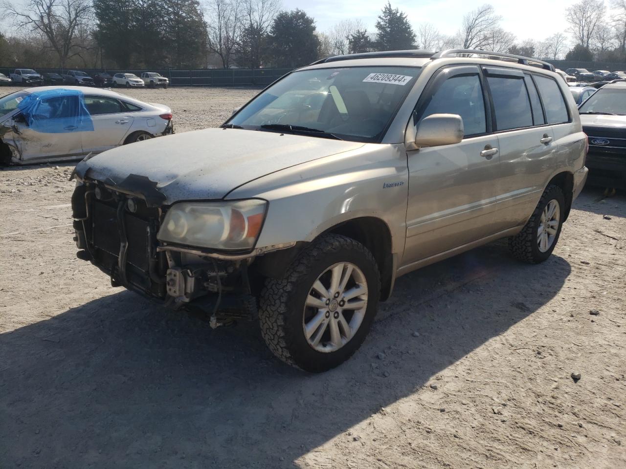 TOYOTA HIGHLANDER 2006 jteew21a360012574