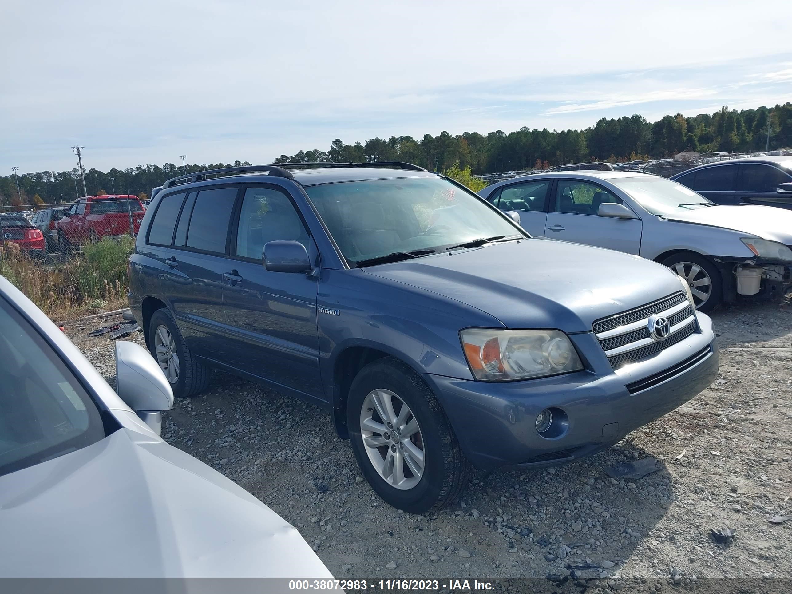 TOYOTA HIGHLANDER 2006 jteew21a360030007