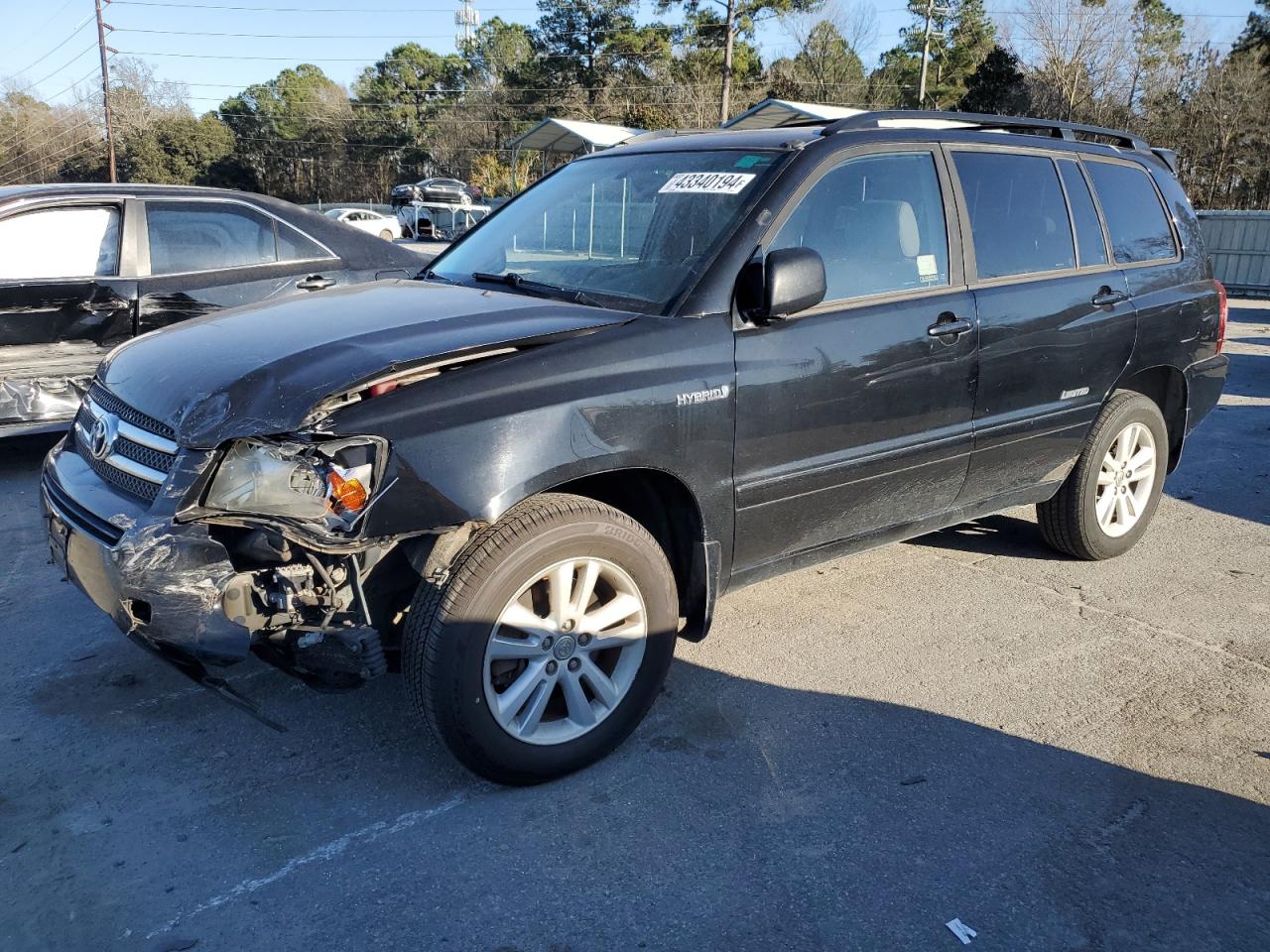 TOYOTA HIGHLANDER 2007 jteew21a370035631