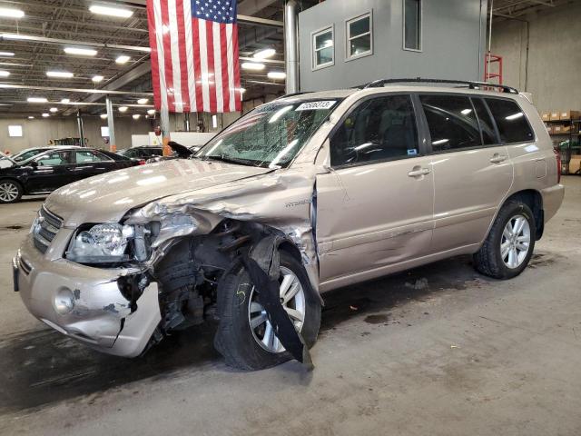 TOYOTA HIGHLANDER 2007 jteew21a370040229