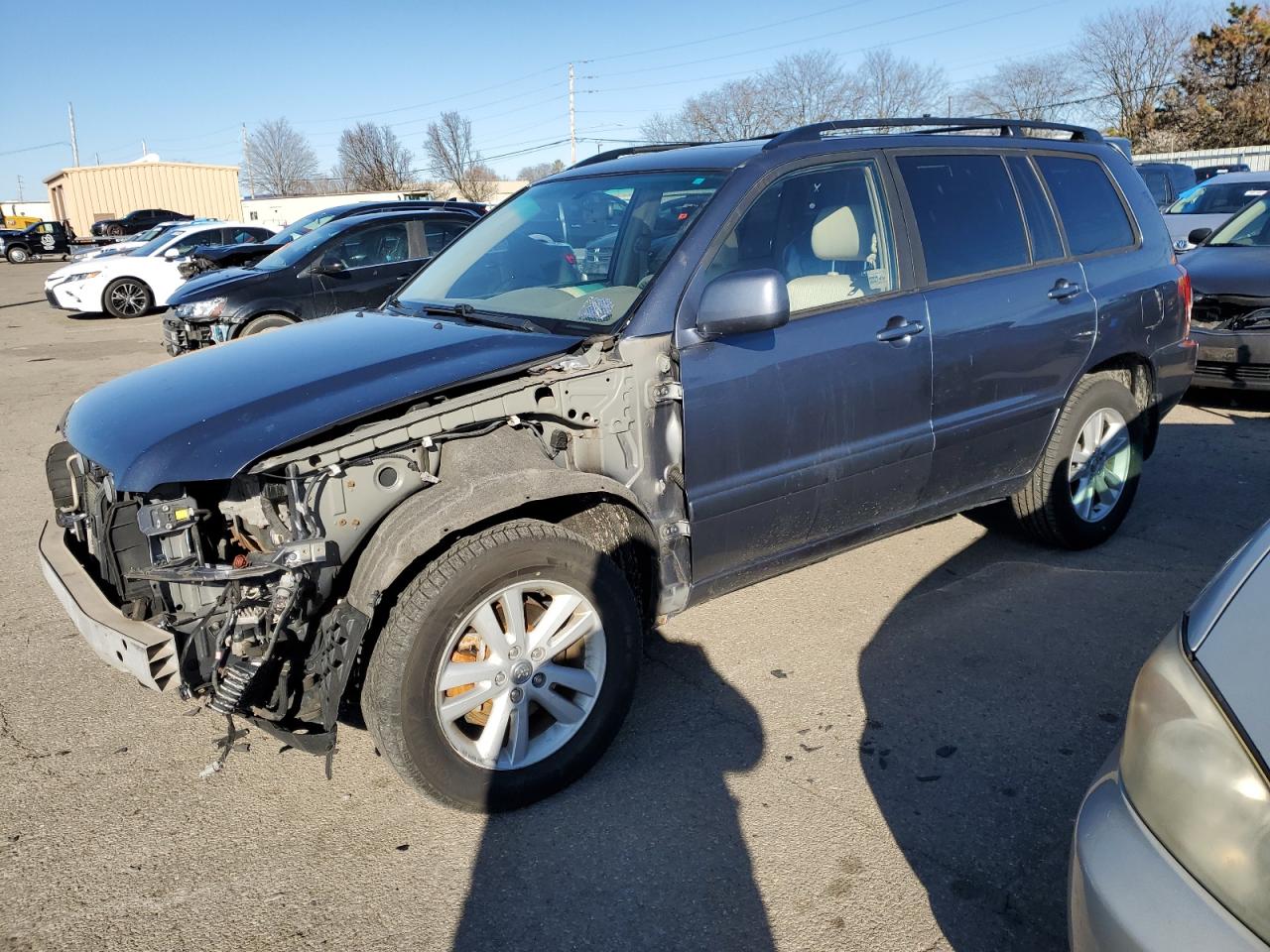 TOYOTA HIGHLANDER 2007 jteew21a370042773