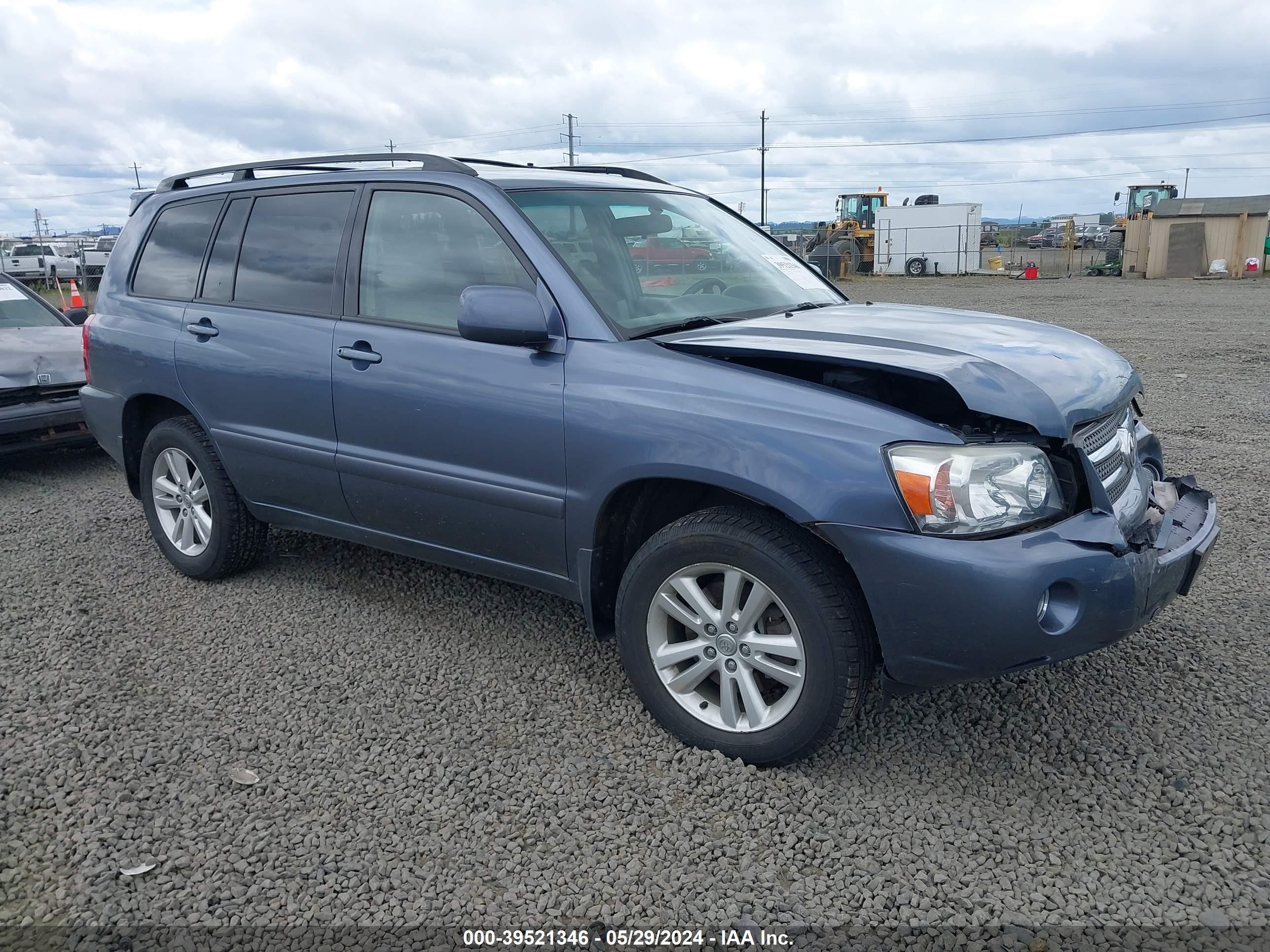 TOYOTA HIGHLANDER 2006 jteew21a460014592