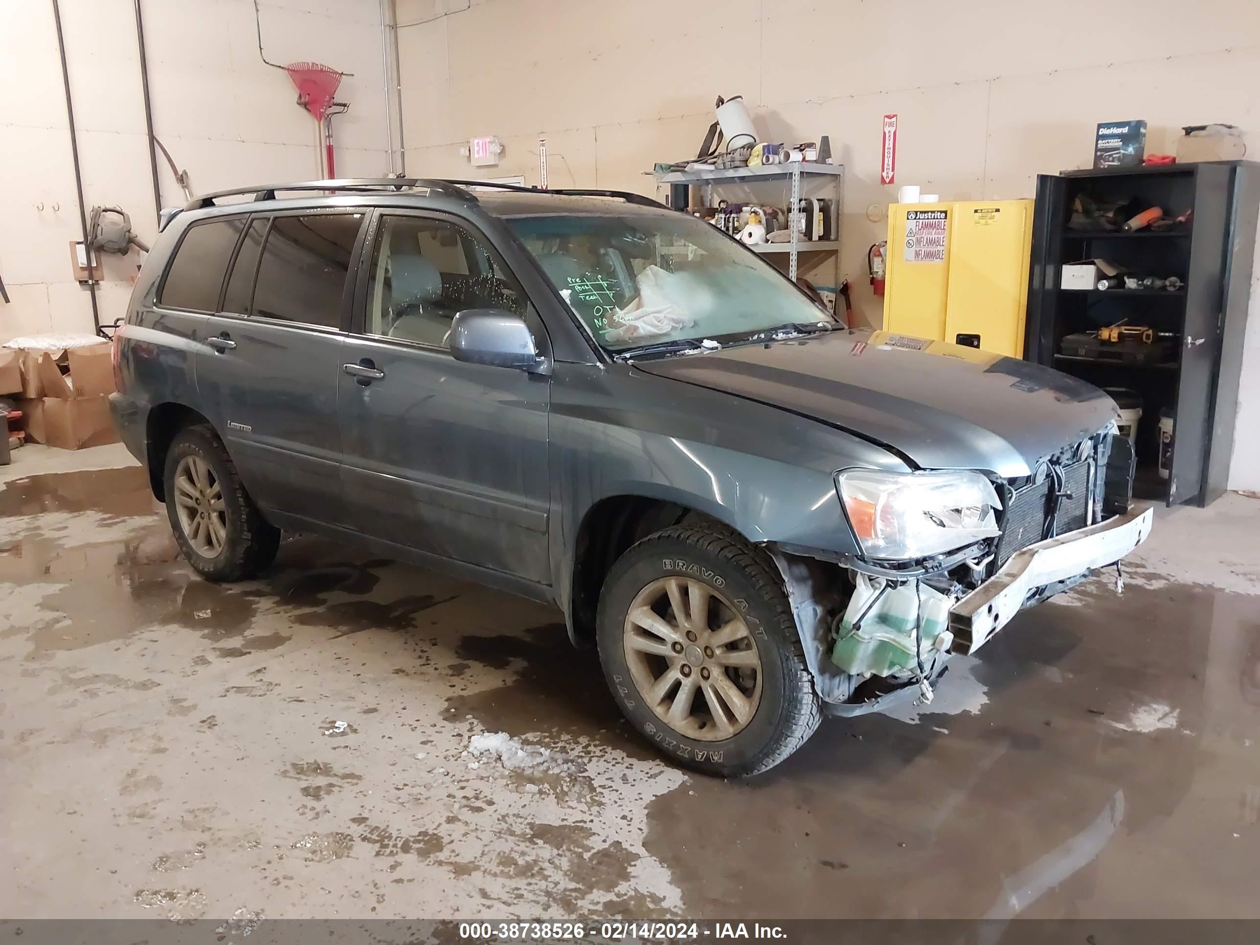 TOYOTA HIGHLANDER 2006 jteew21a560020059