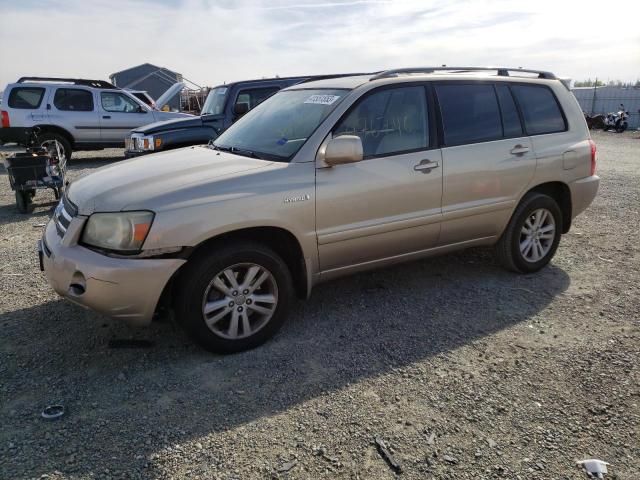 TOYOTA HIGHLANDER 2006 jteew21a560024290