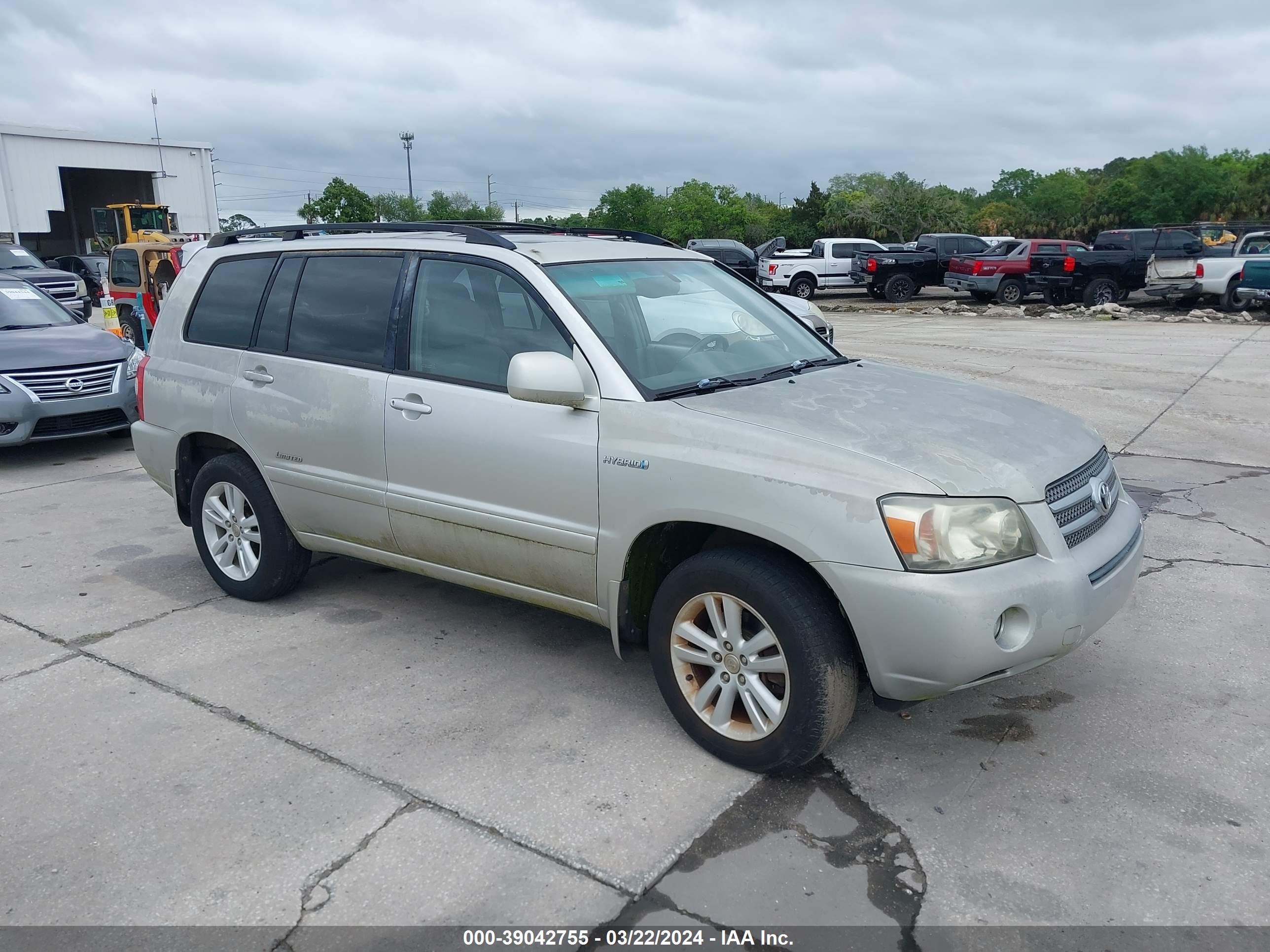 TOYOTA HIGHLANDER 2006 jteew21a560032146