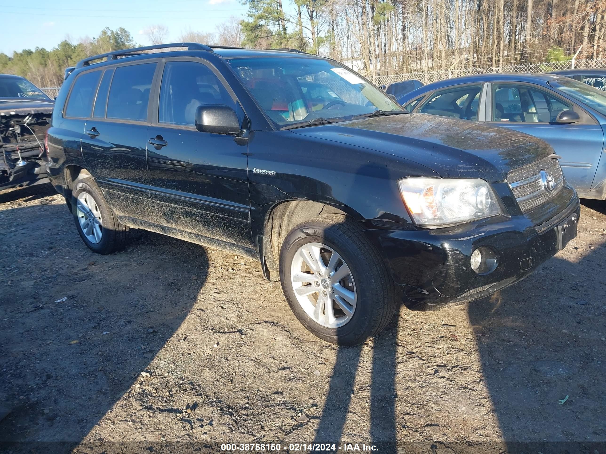 TOYOTA HIGHLANDER 2006 jteew21a660007241