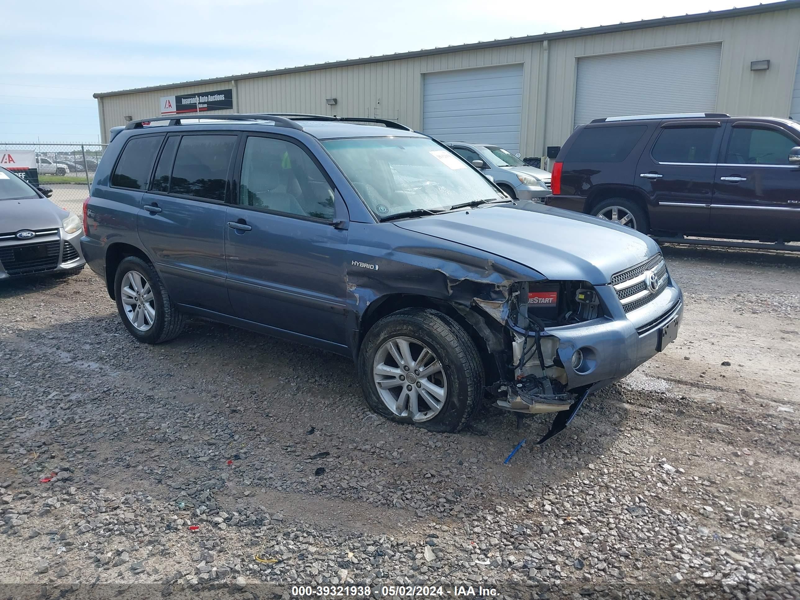 TOYOTA HIGHLANDER 2006 jteew21a660017140