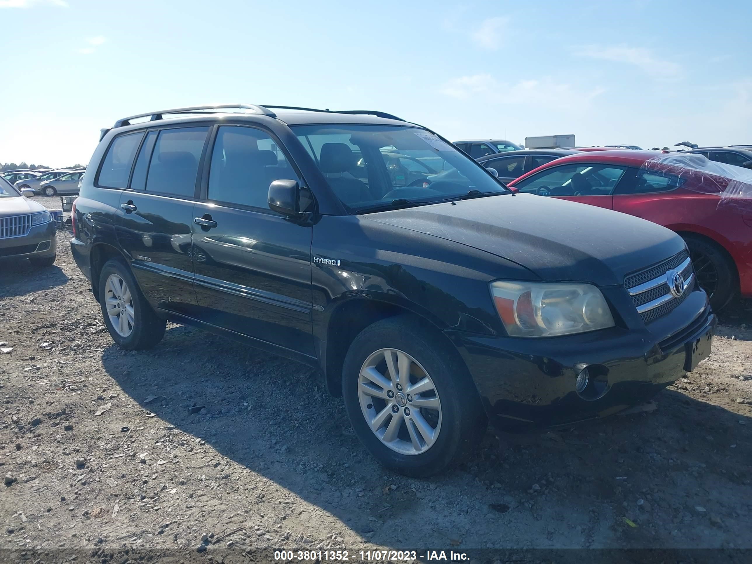 TOYOTA HIGHLANDER 2006 jteew21a660028722